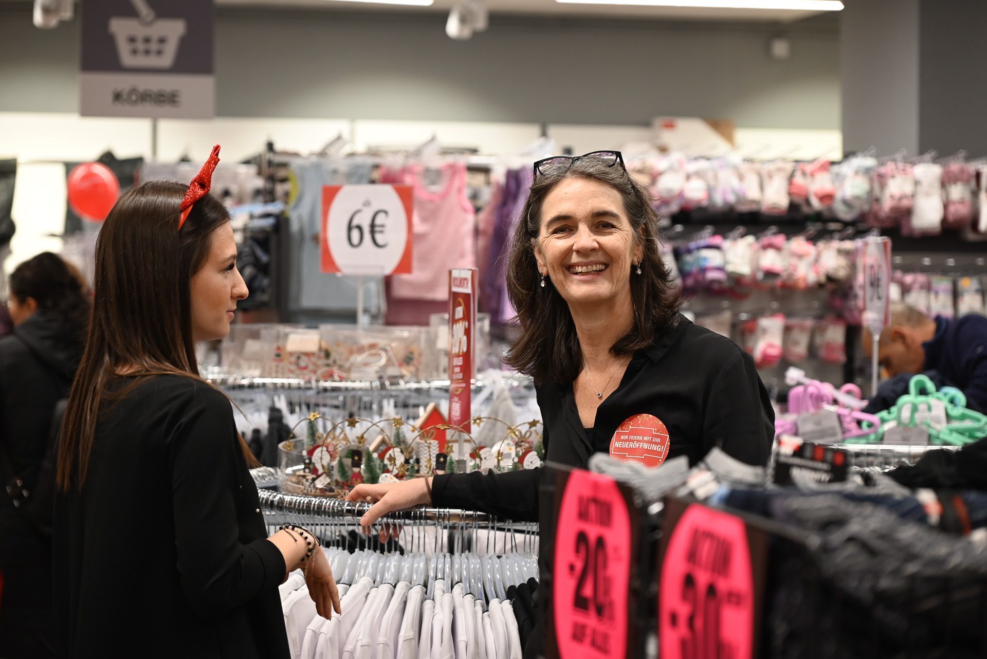 Mitarbeiterin Elisabeth Gobbi ist nach dem Aus von Pinoccio geblieben und arbeitet mit demselben Team nun bei Woolworth,