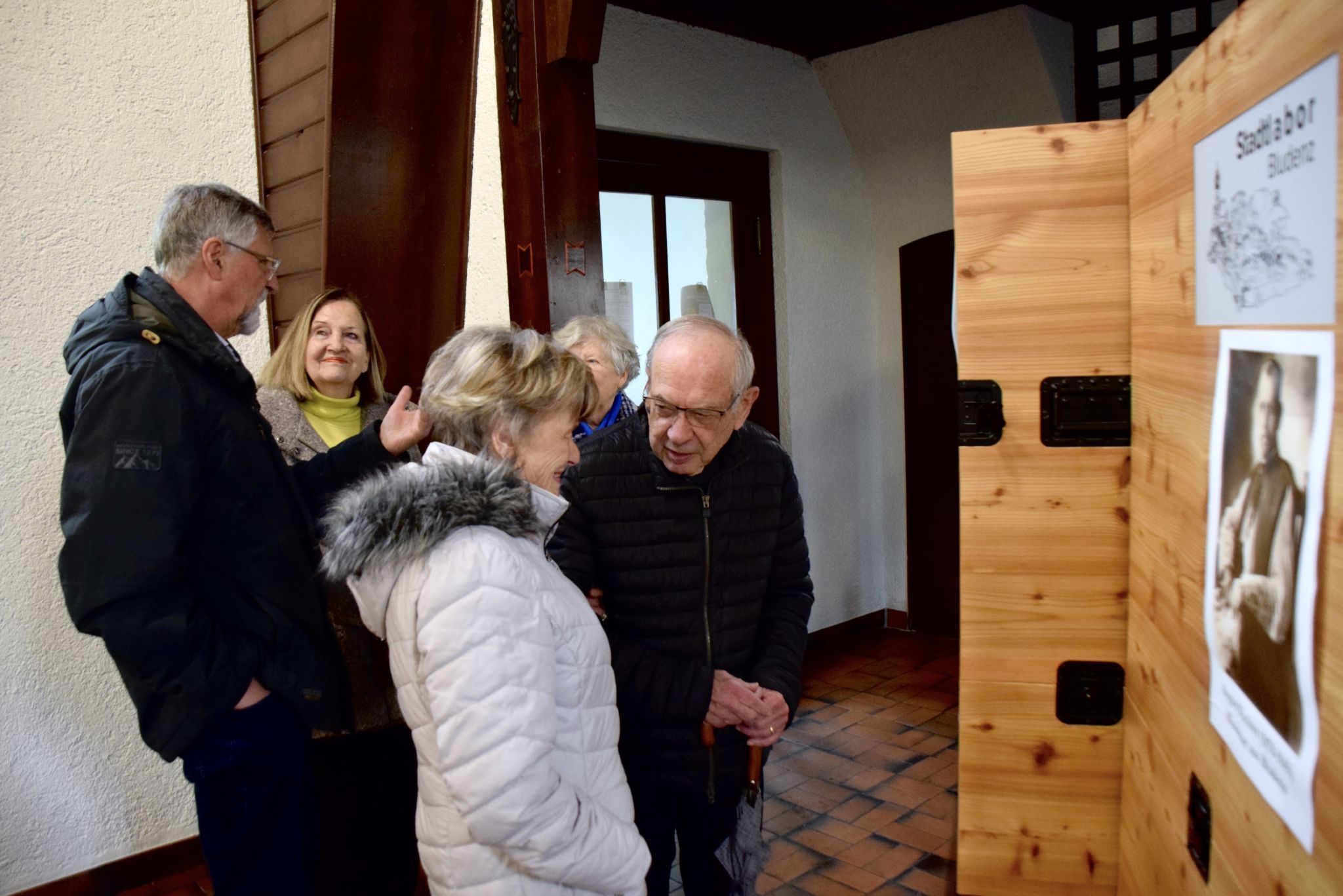 Die Ausstellung in memoriam Pater August Wachter ist bis Sonntag in der Pfarrkirche Herz Mariae in Bludenz zu sehen.