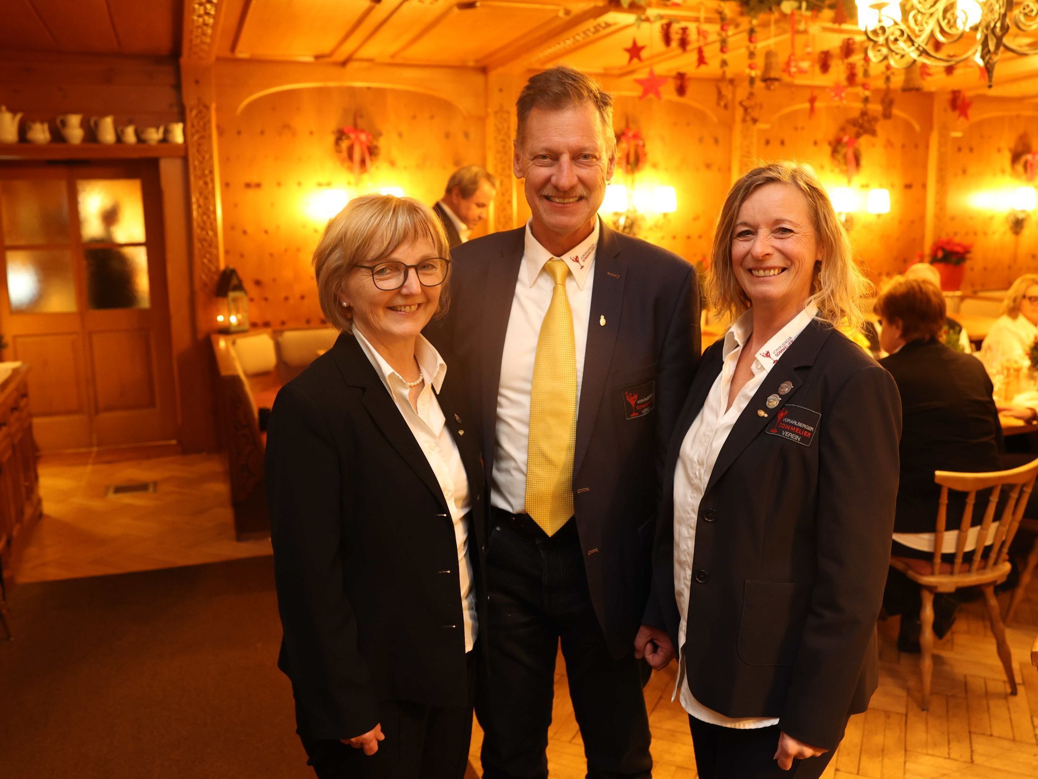 Marlene Gugele, Klaus Tusch und Regine Frick.
