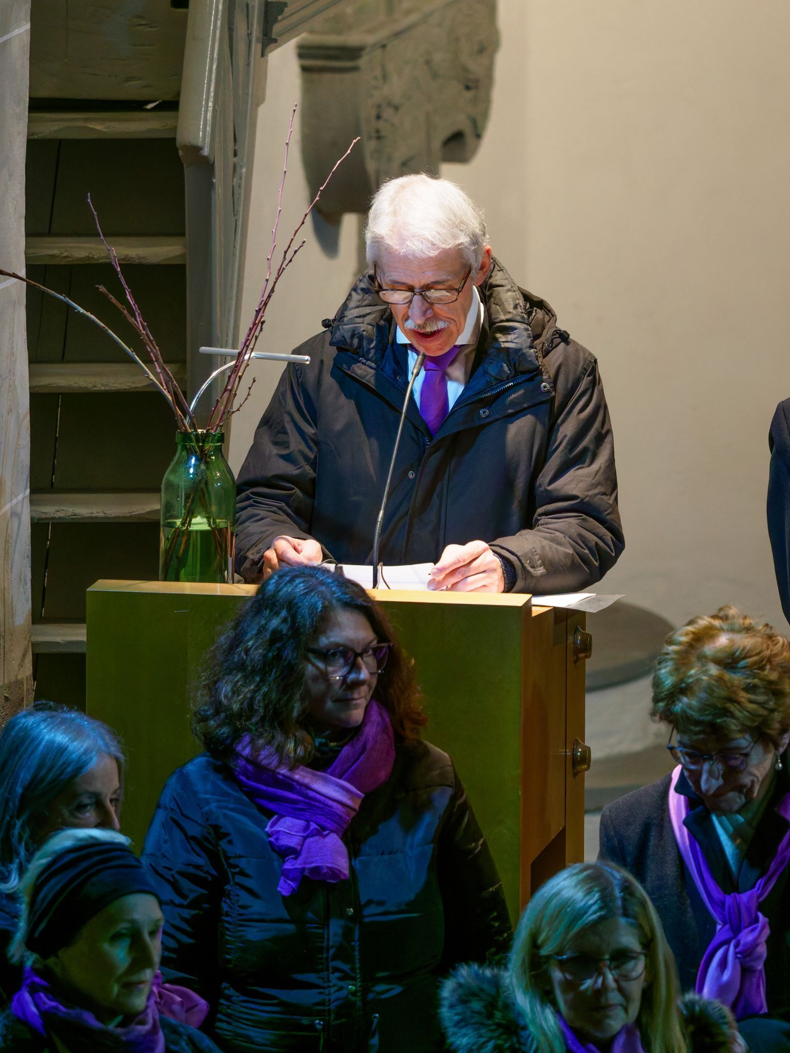 Obmann Hermann Nachbaur vom Gesangsverein Harmonie Götzs