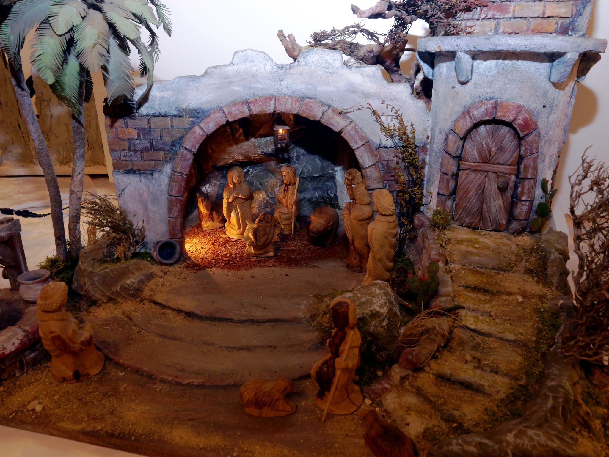 Stimmung aus 1001 Nacht: Die orientalischen Krippen faszinierten mit detailreicher Szenerie.