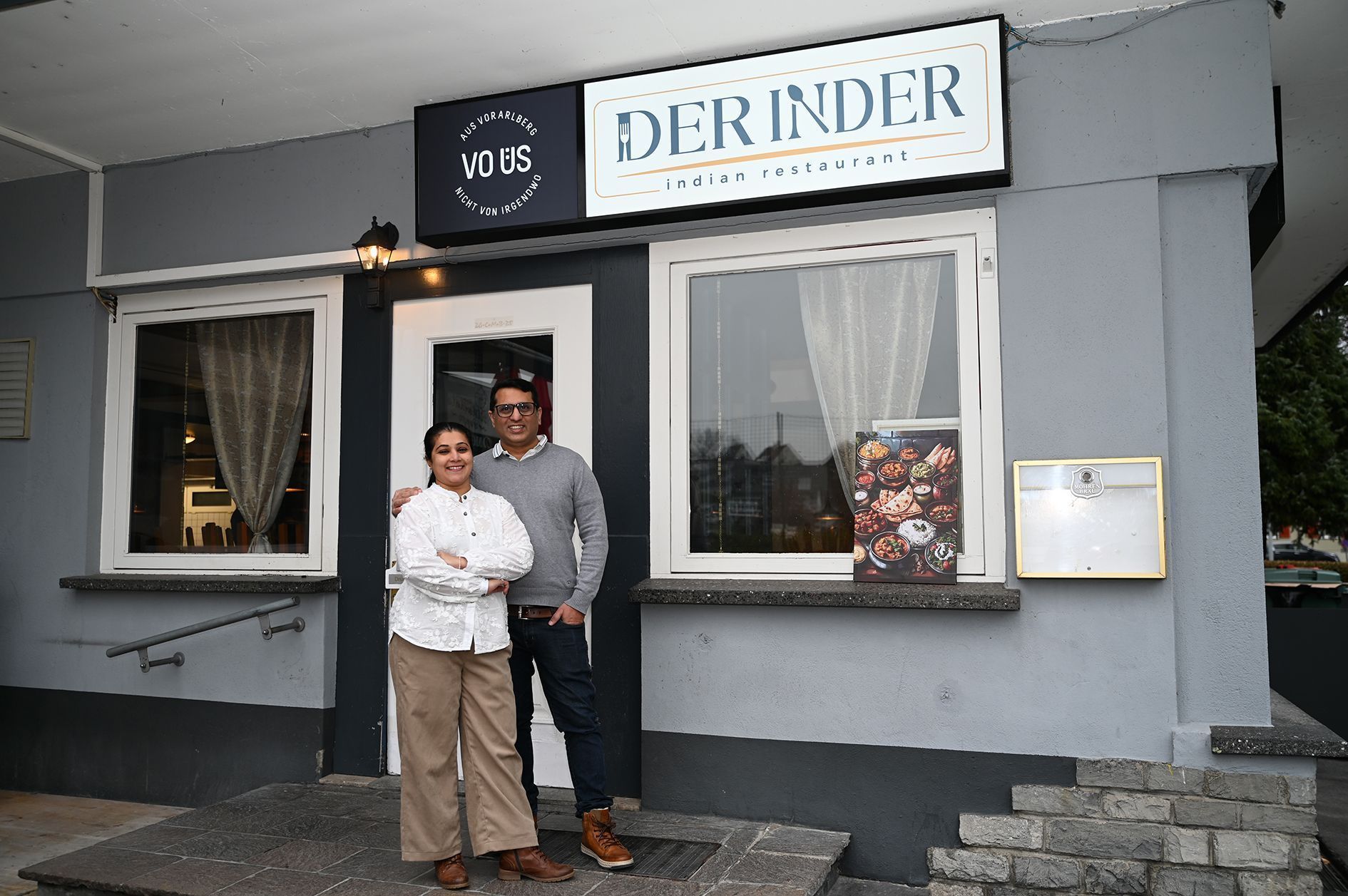 Nusrat und Tahir Rajaji freuen sich auf die Eröffnung. 