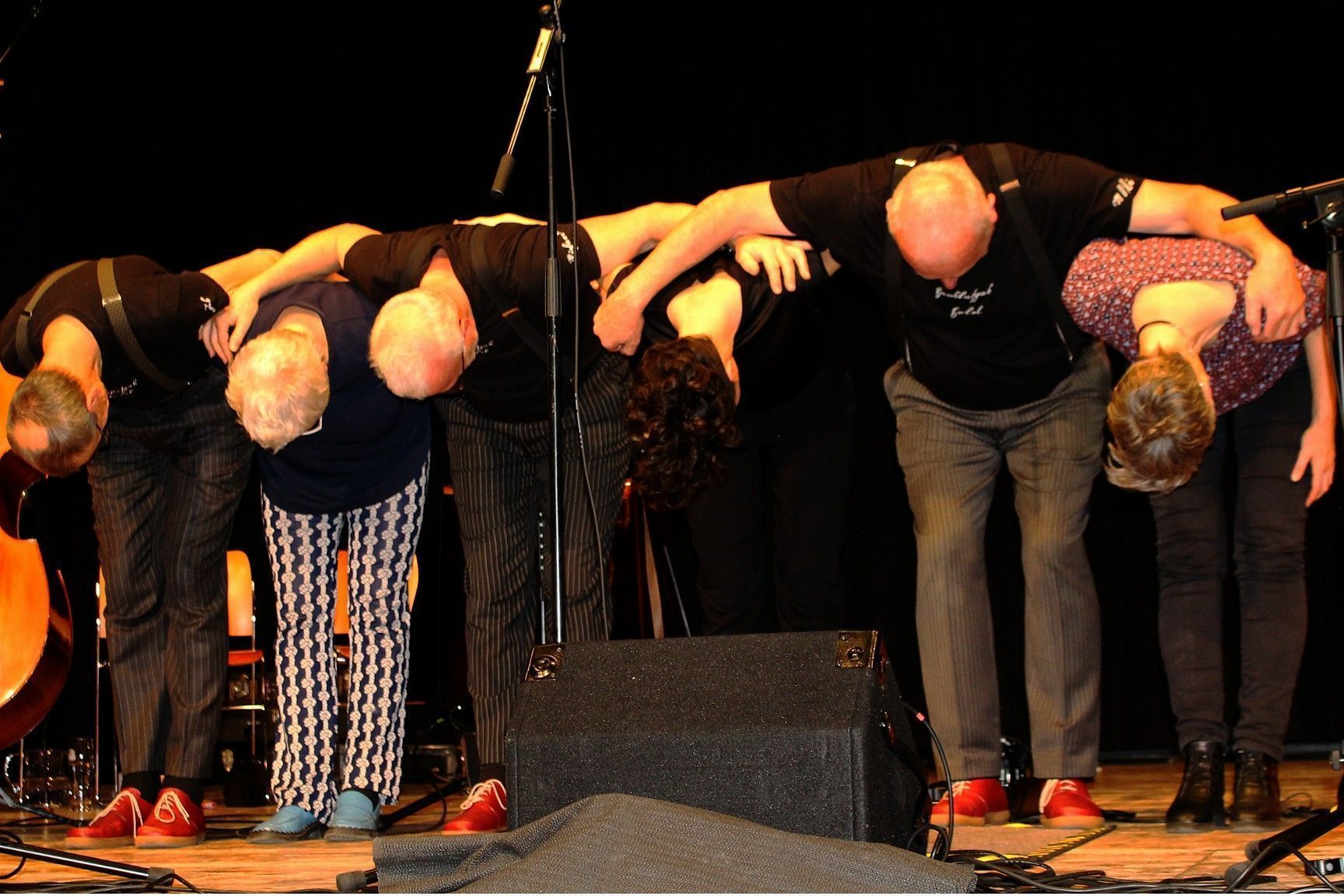 Die – vorläufig – letzte Verbeugung vor ihrem Publikum.