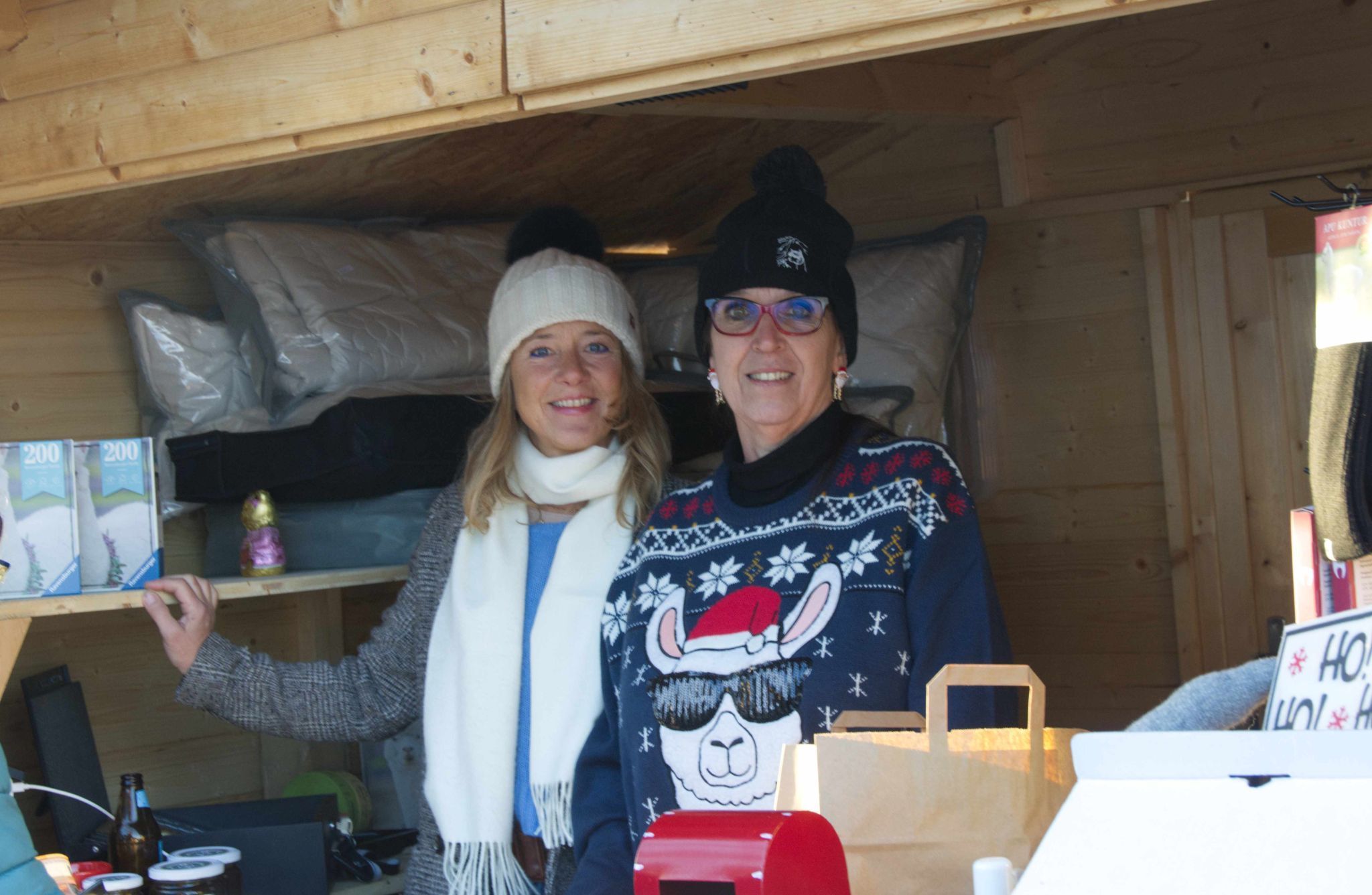Heidi Graninger und Heidi Gmeiner (zuständig für das Tierwohl)