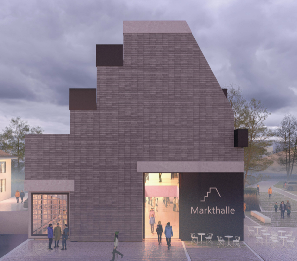 Eine neue Markthalle im Zentrum Rankweils soll entstehen.R&R Immobilien