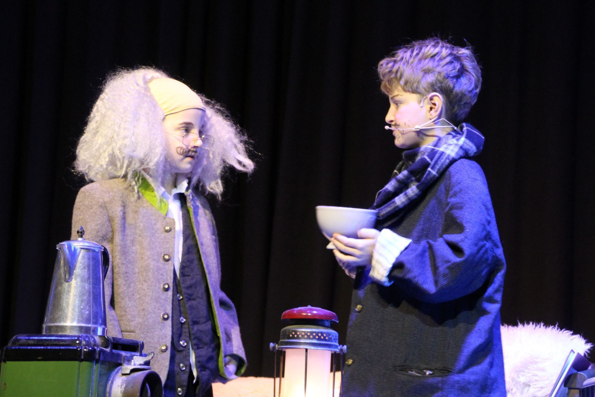 Die Bucher Volksschulkinder thematisierten Werte wie Hilfsbereitschaft und Güte  