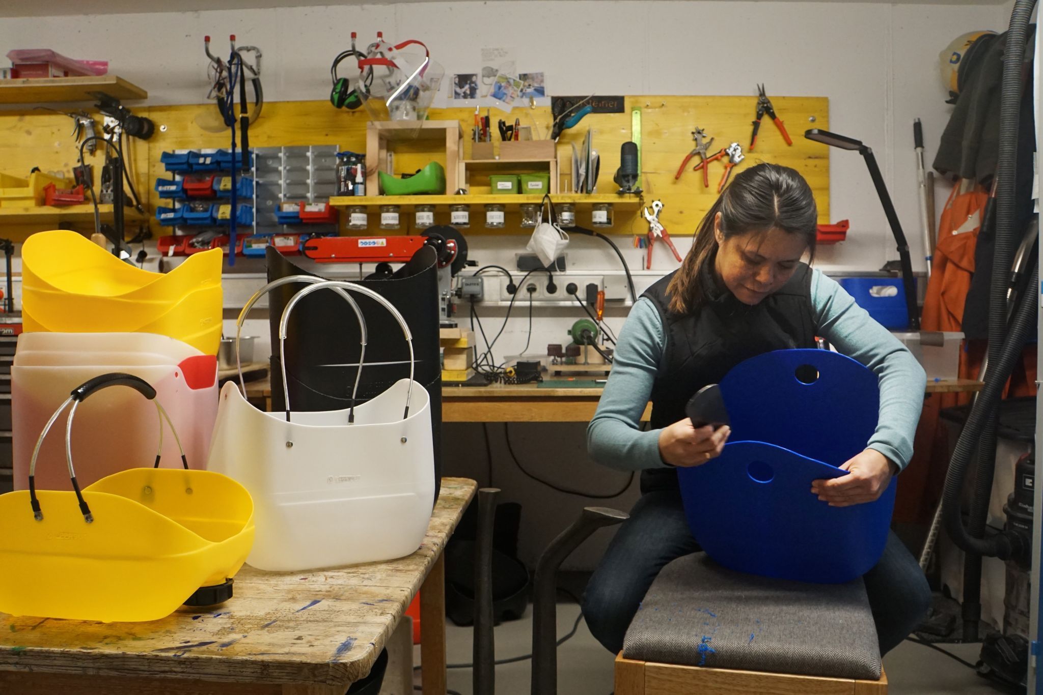 Für Daniela Großsteiner ist das handwerkliche Arbeiten ein meditativer Prozess