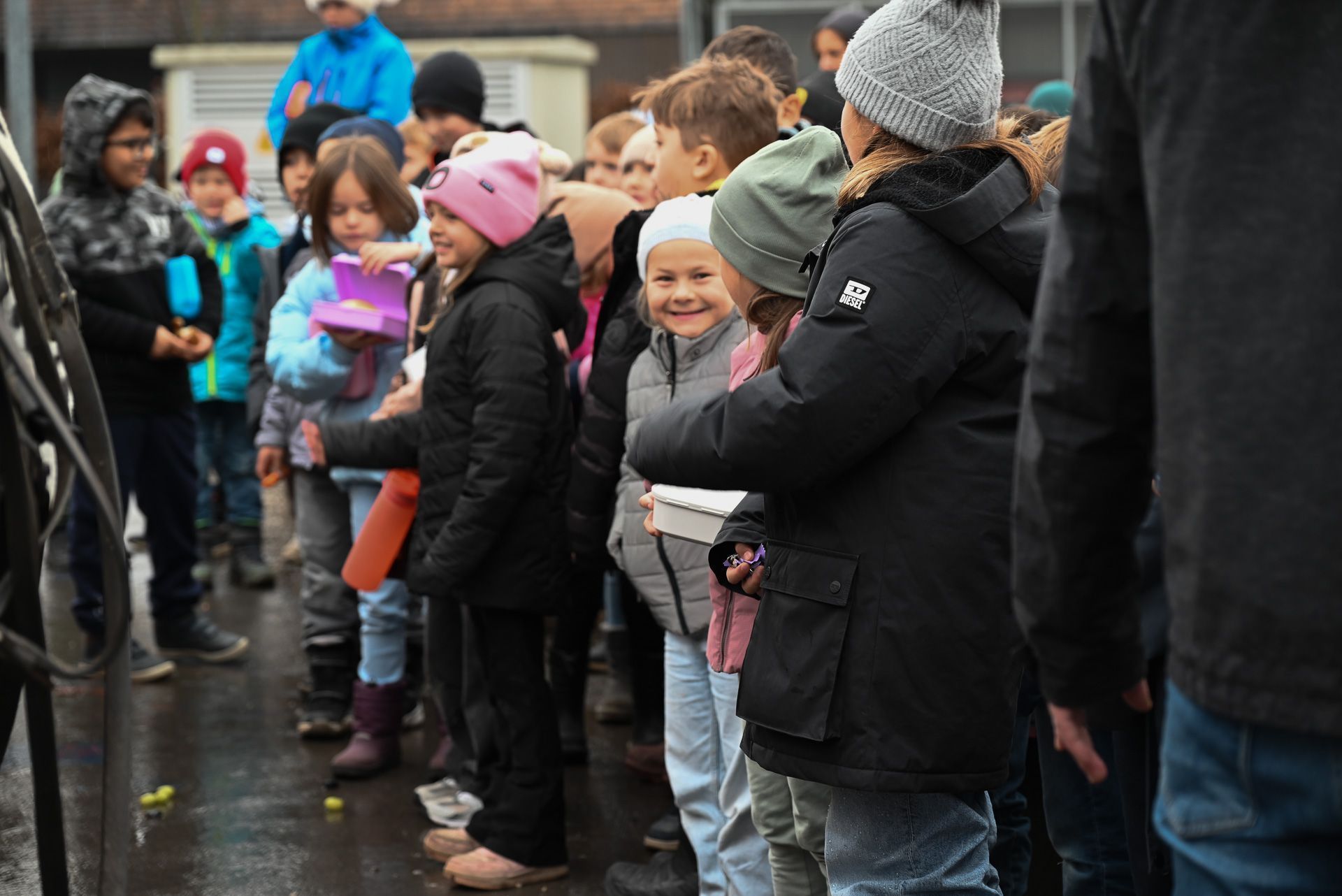 Die Freude war den Kindern sichtlich ins Gesicht geschrieben.