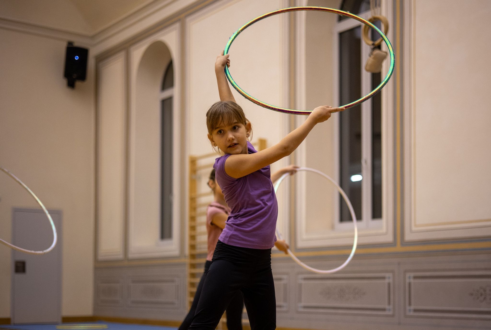 Mit großer Freude zeigten die jungen Gymnastinnen was sie alles in den letzten Wochen gelernt haben.