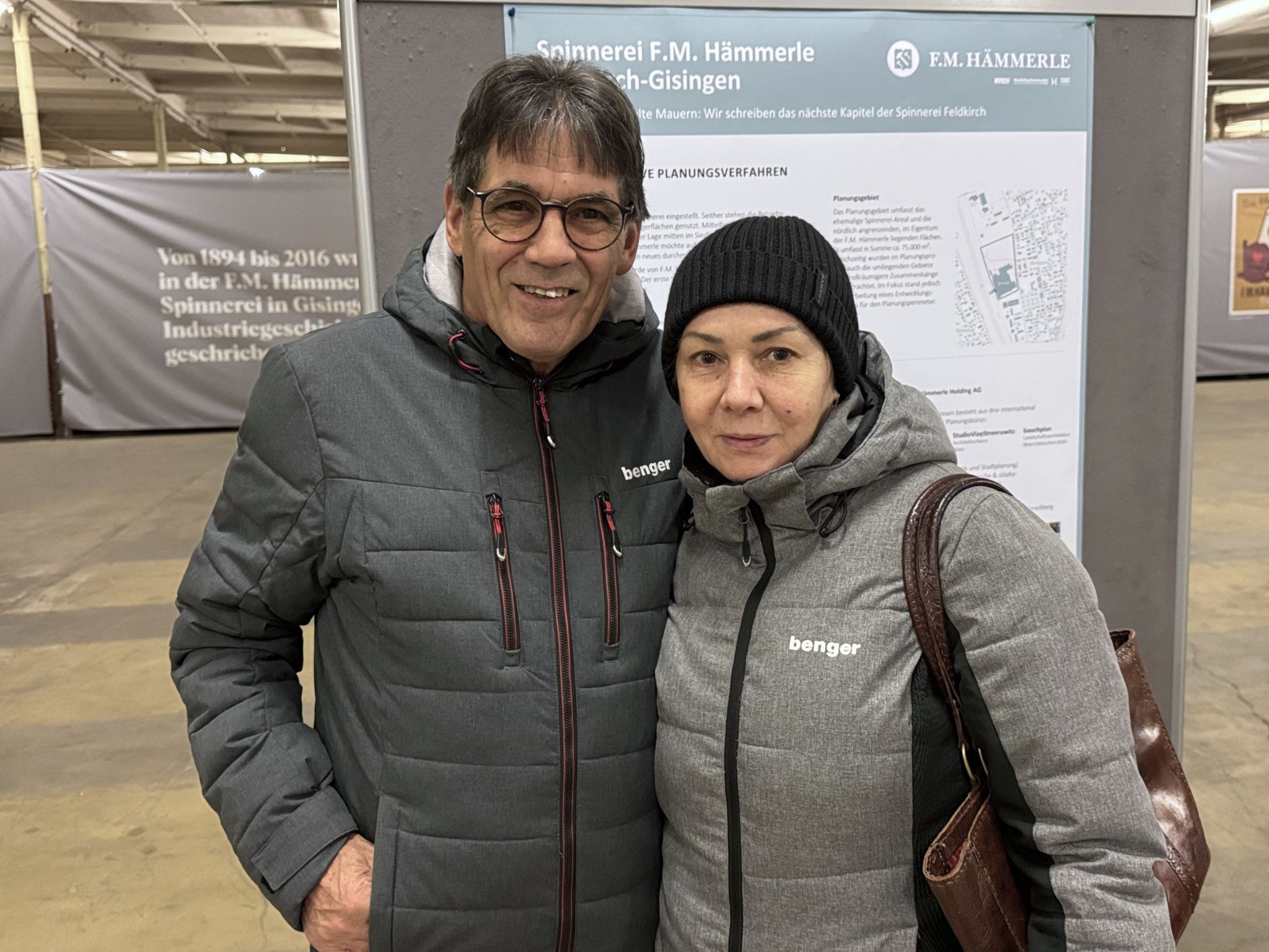 Langjährige Nachbarn: Erwin und Viorica Kollitsch.