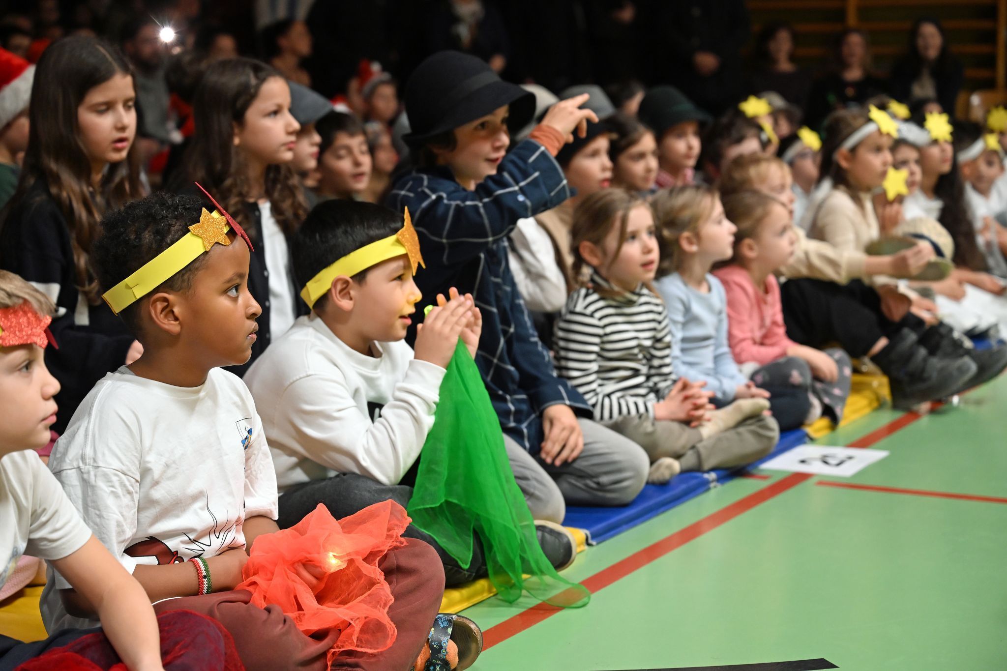 Das Publikum machte begeistert mit.