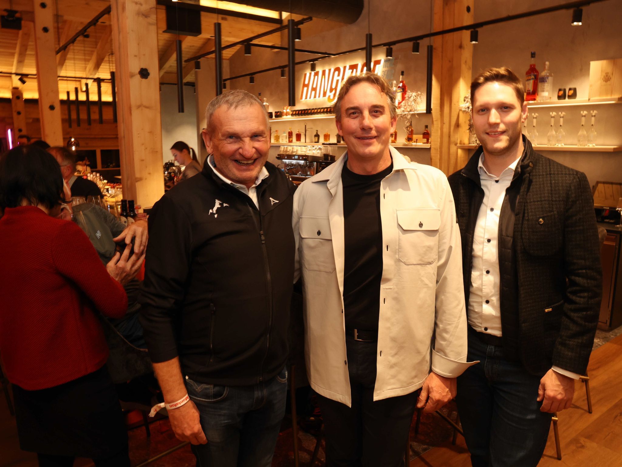 Markus Büchel, Thomas Amann und Kilian Zinnecker.