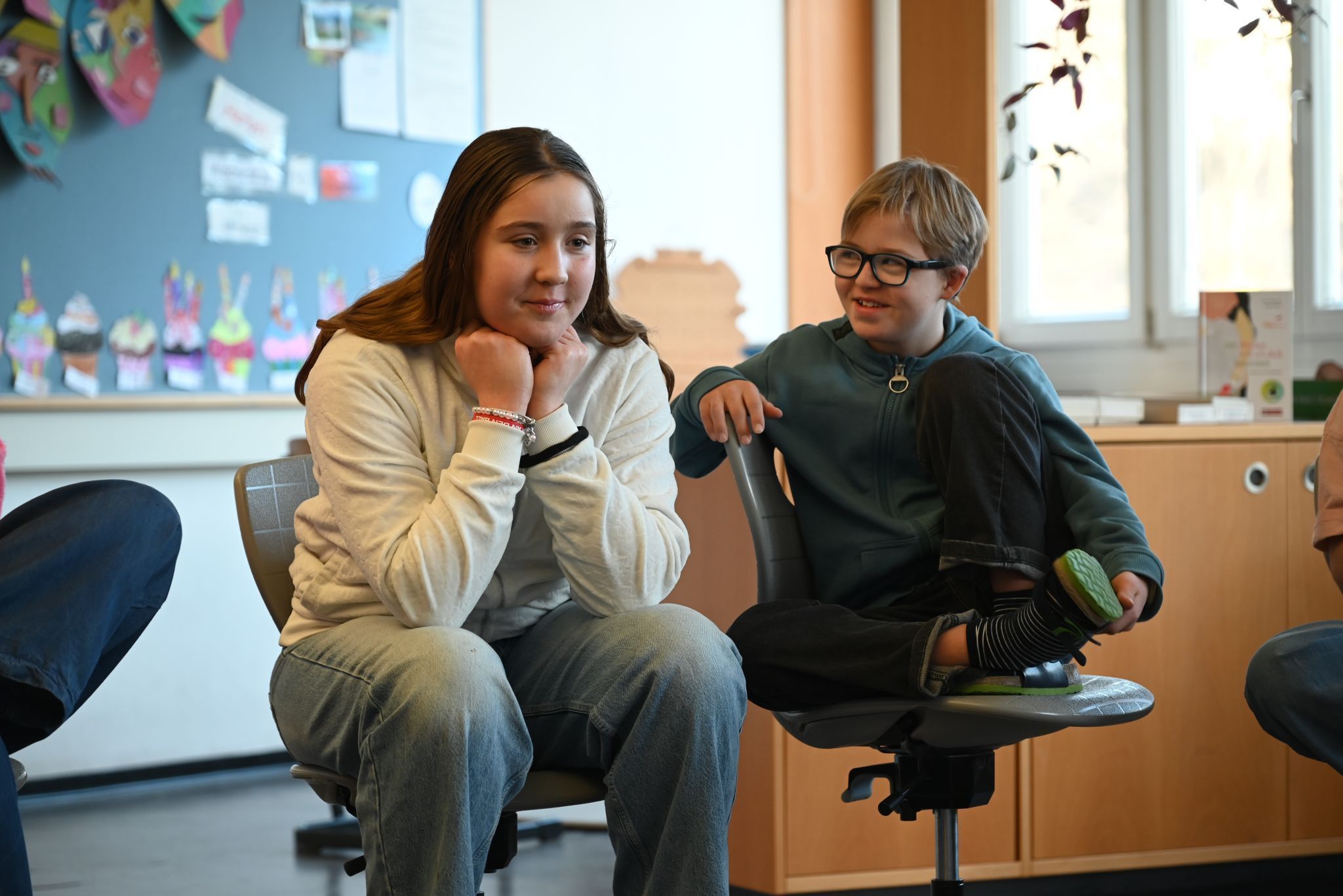 Jede Geschichte wurde mit Applaus belohnt. 