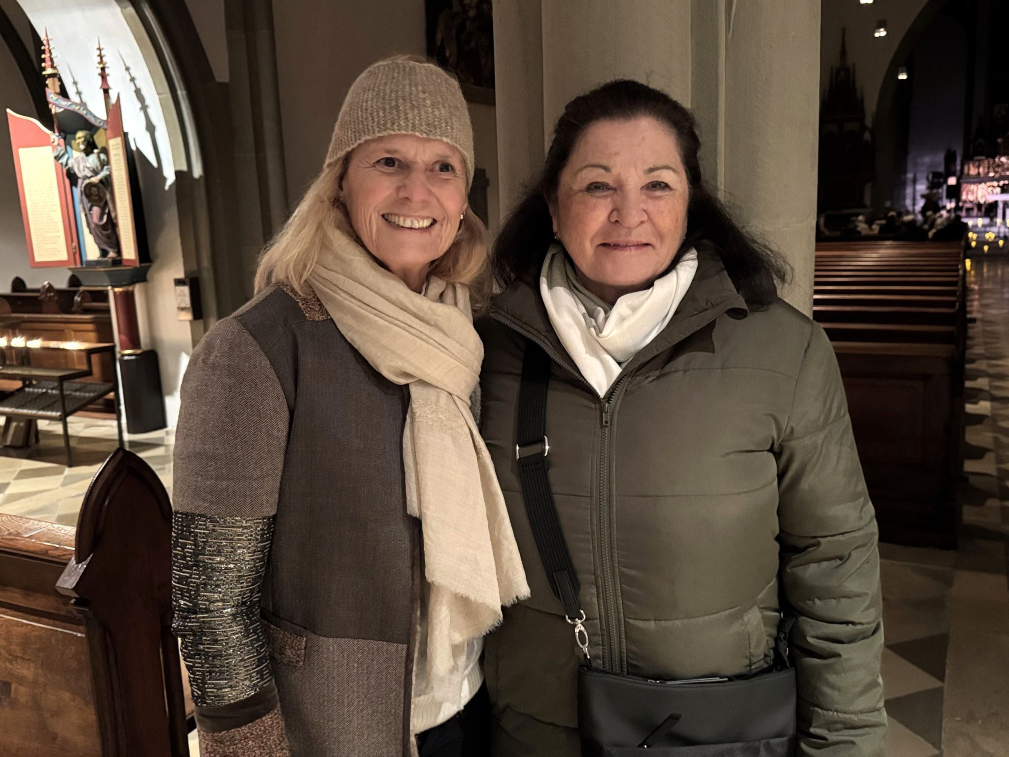 Doris Matt und Maria Ellensohn.