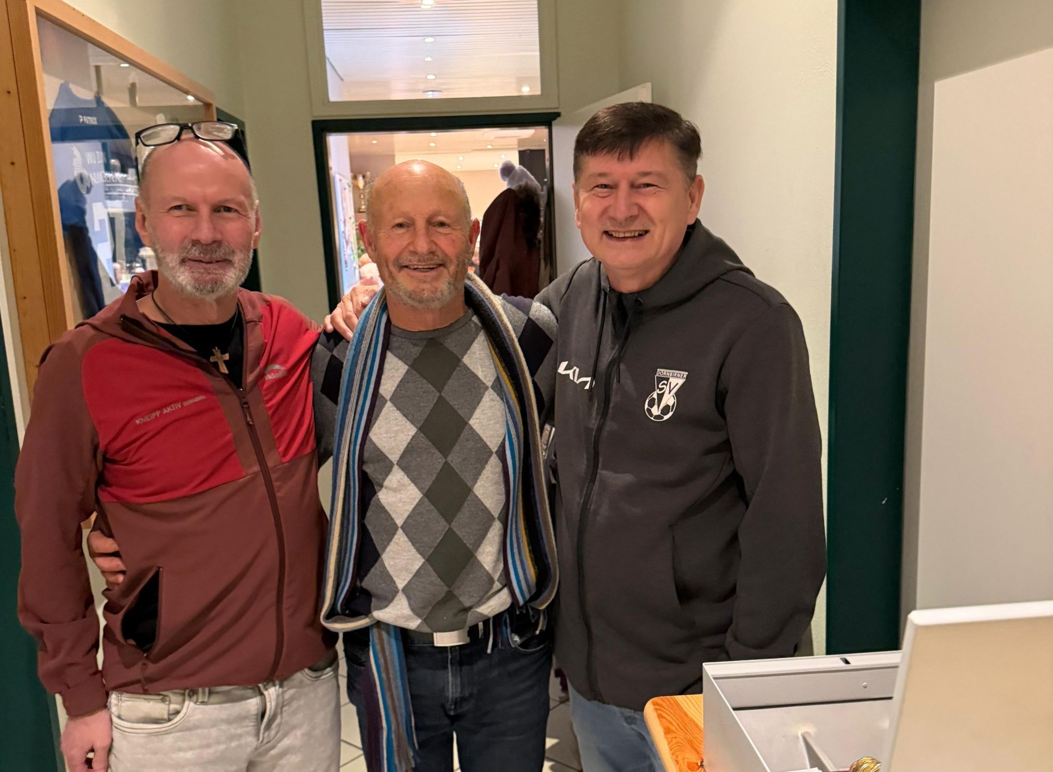 DSV´ler unter sich: Ernst Klocker, Ehrenspielführer Gerhard