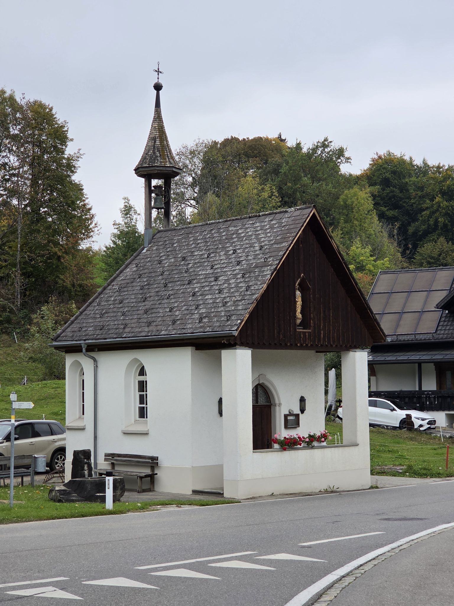 Eigeninitiative von Gampelüner Bauern schuf diese Kapelle (Foto OS)