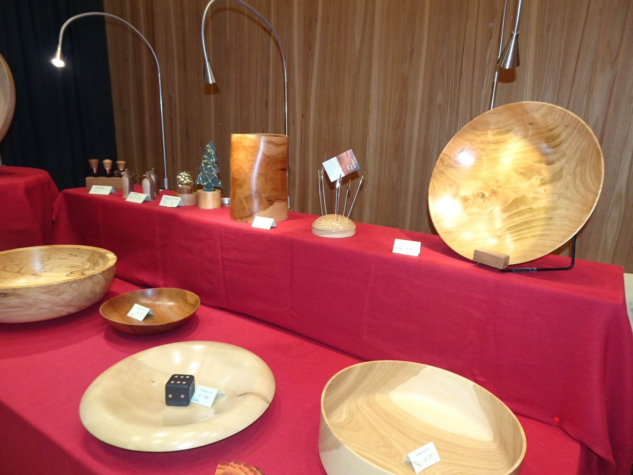 Schönes aus Holz durfte natürlich auch heuer nicht fehlen. 