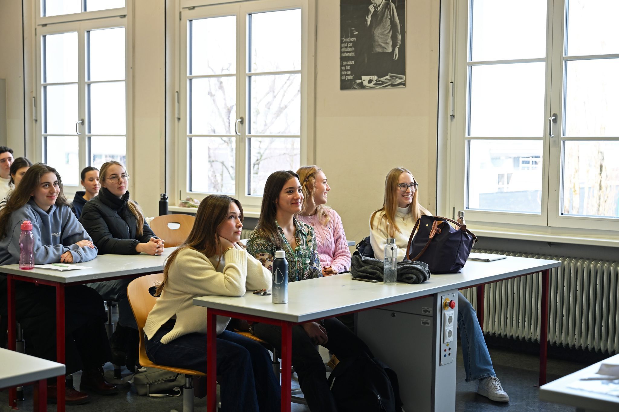 Viele Achtklässler werden kommendes Jahr in die Selbstständigkeit starten und fanden die Veranstaltung sehr aufschlussreich.