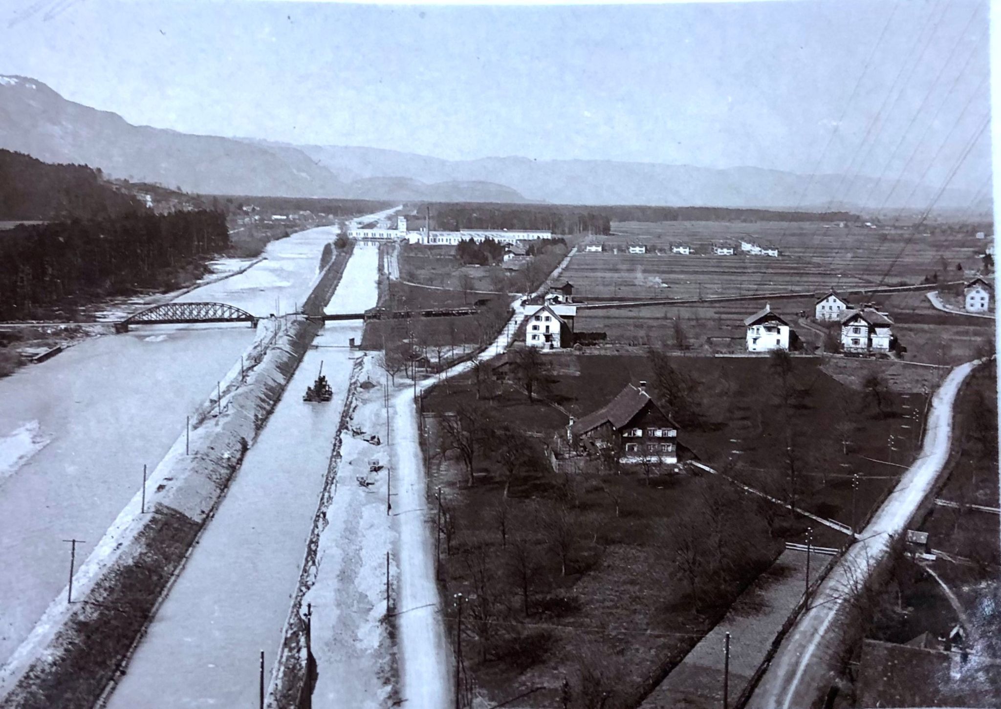 Gesamtansicht Gisingen1922, Foto: F.M. Hämmerle Archiv