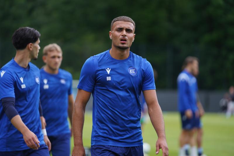 Bekem Bicki spielt beim Karlsruher SC II und trifft als Joker.VEREIN KSC