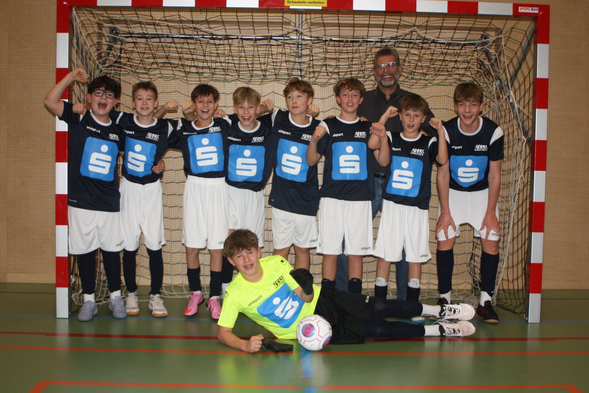 BG Bludenz wurde Bezirksmeister im Futsal.