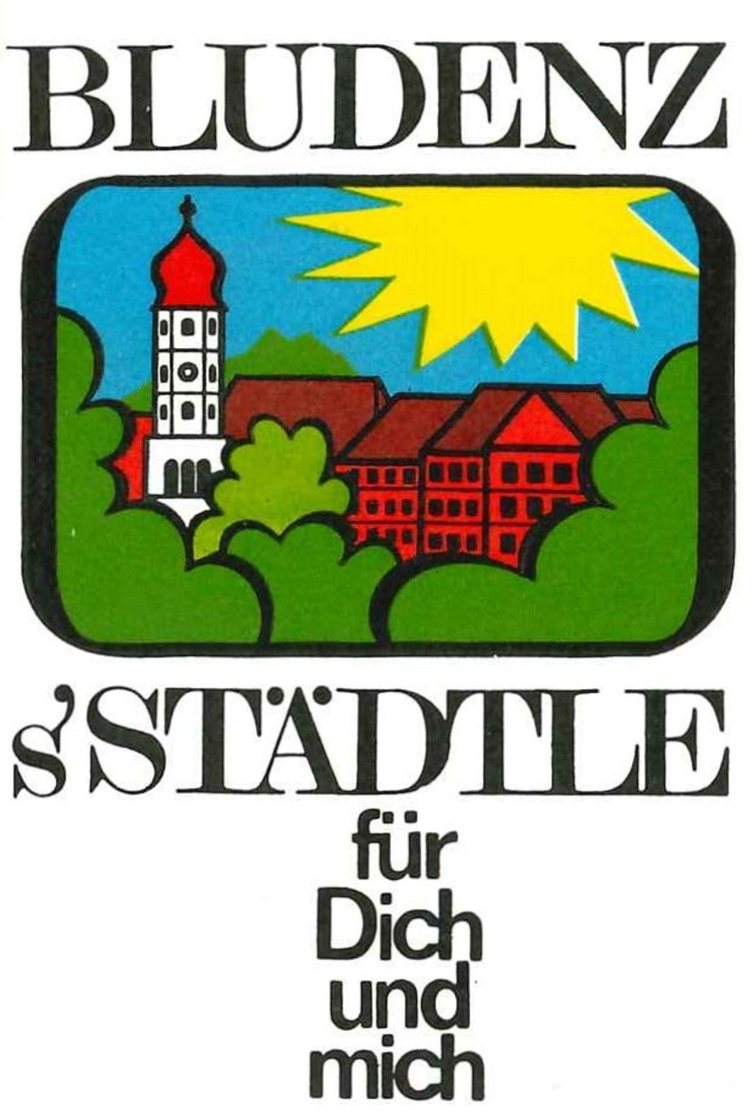 Mit diesem Logo wurde für die Stadt geworben.