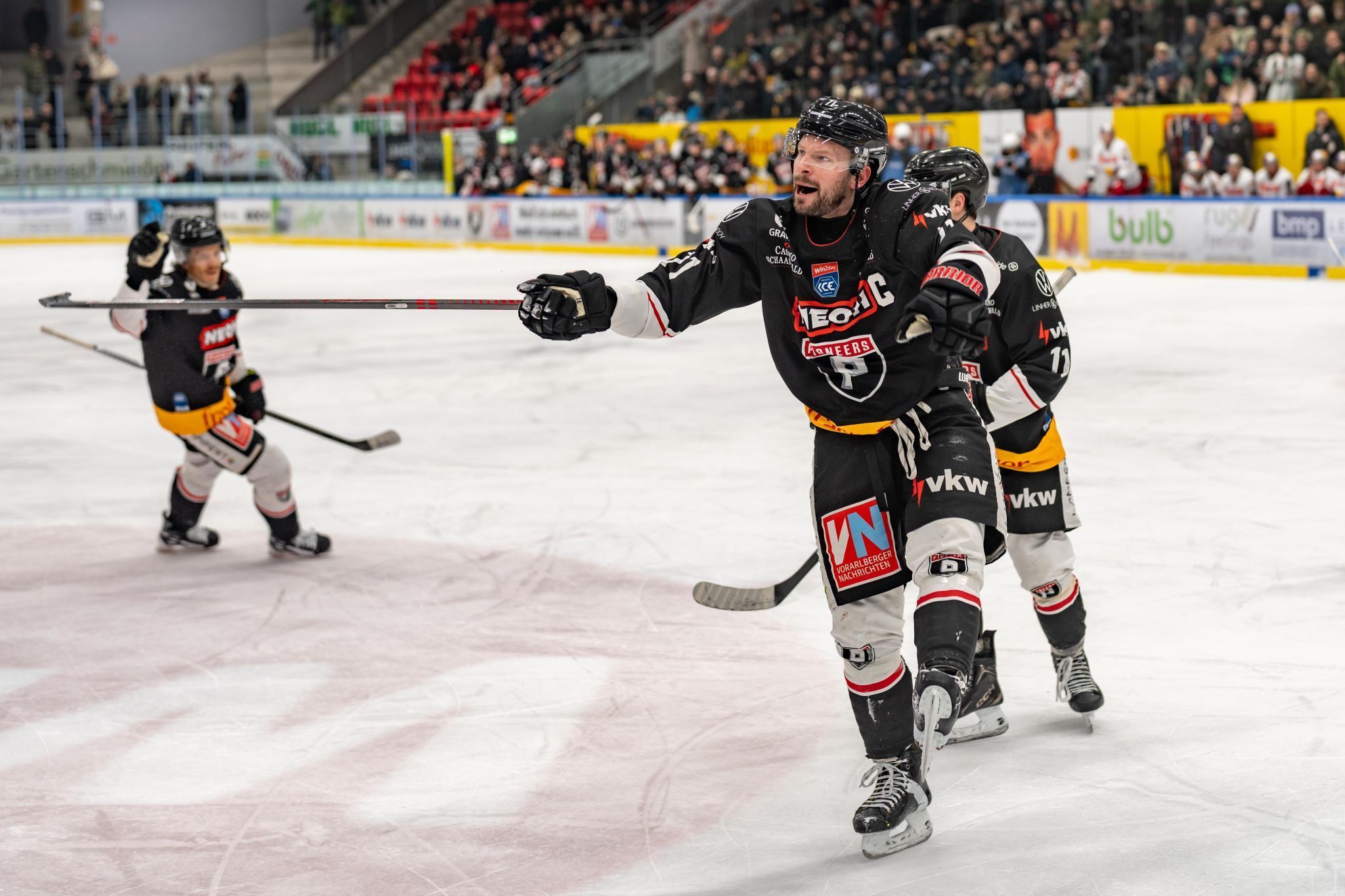 Kapitän Kevin Macierzynski brachte die Gastgeber in Führung.