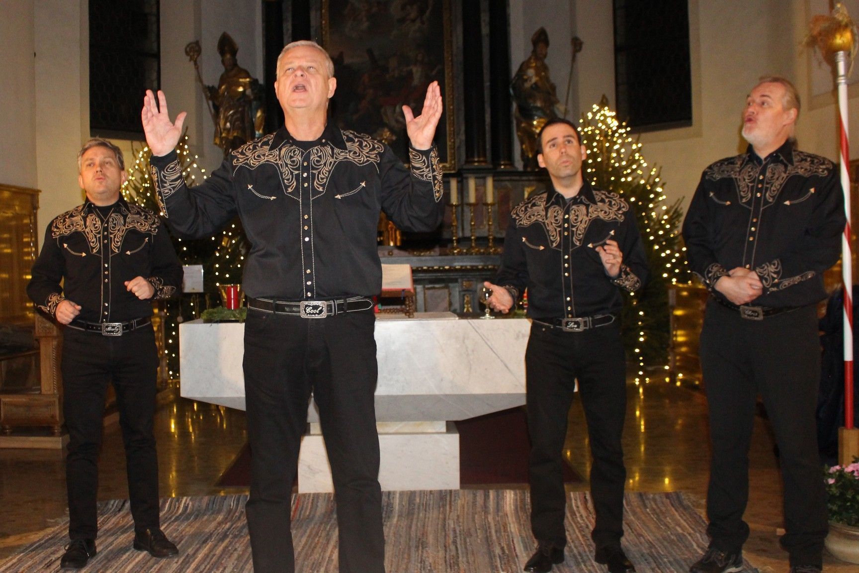 Soli – im Bild von Wolfgang Hödl – gaben dem Konzert eine spezielle Note.