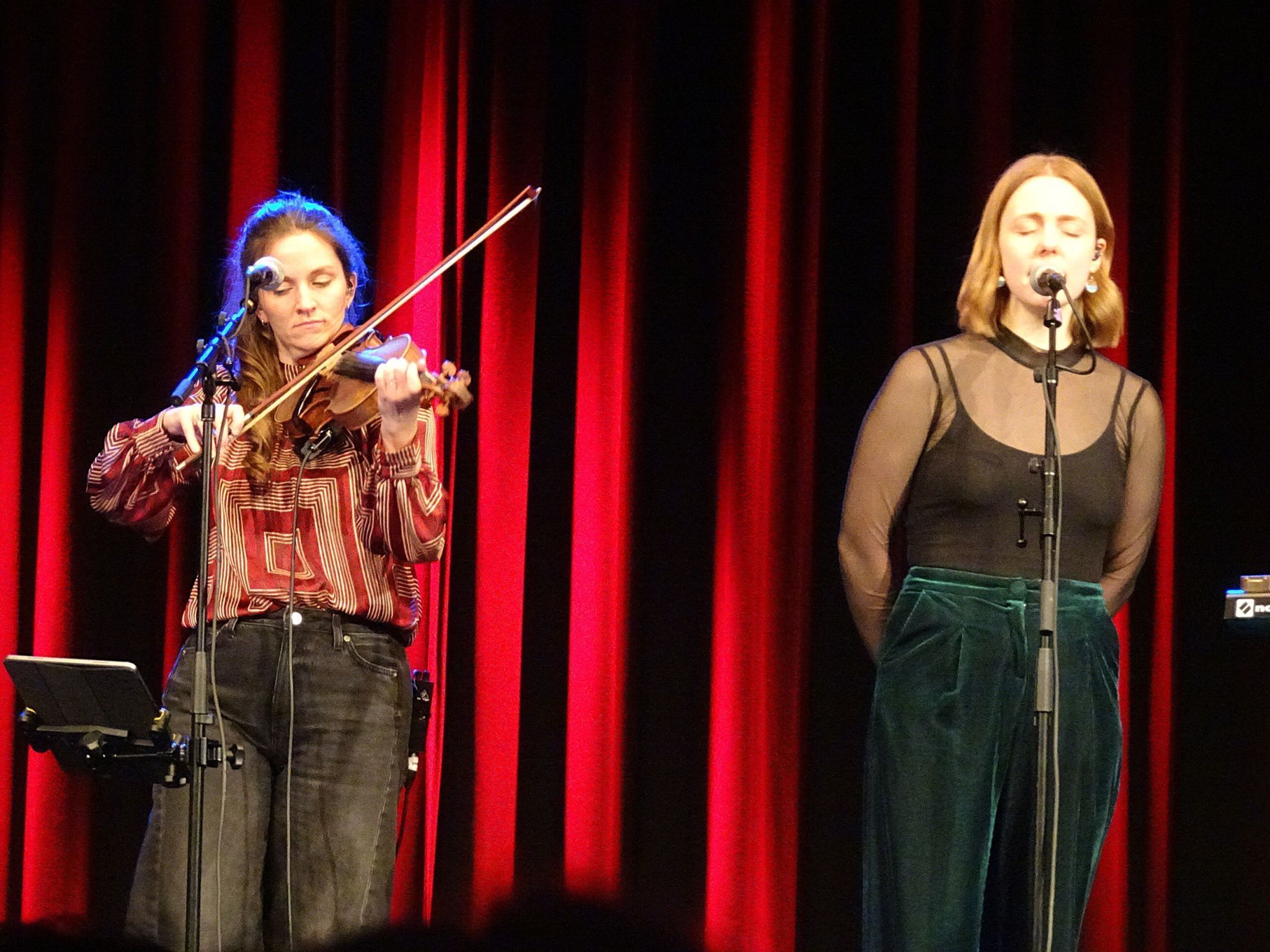 Das Kim Carnie Quartett präsentierte gälische Lieder in moderner Interpretation.