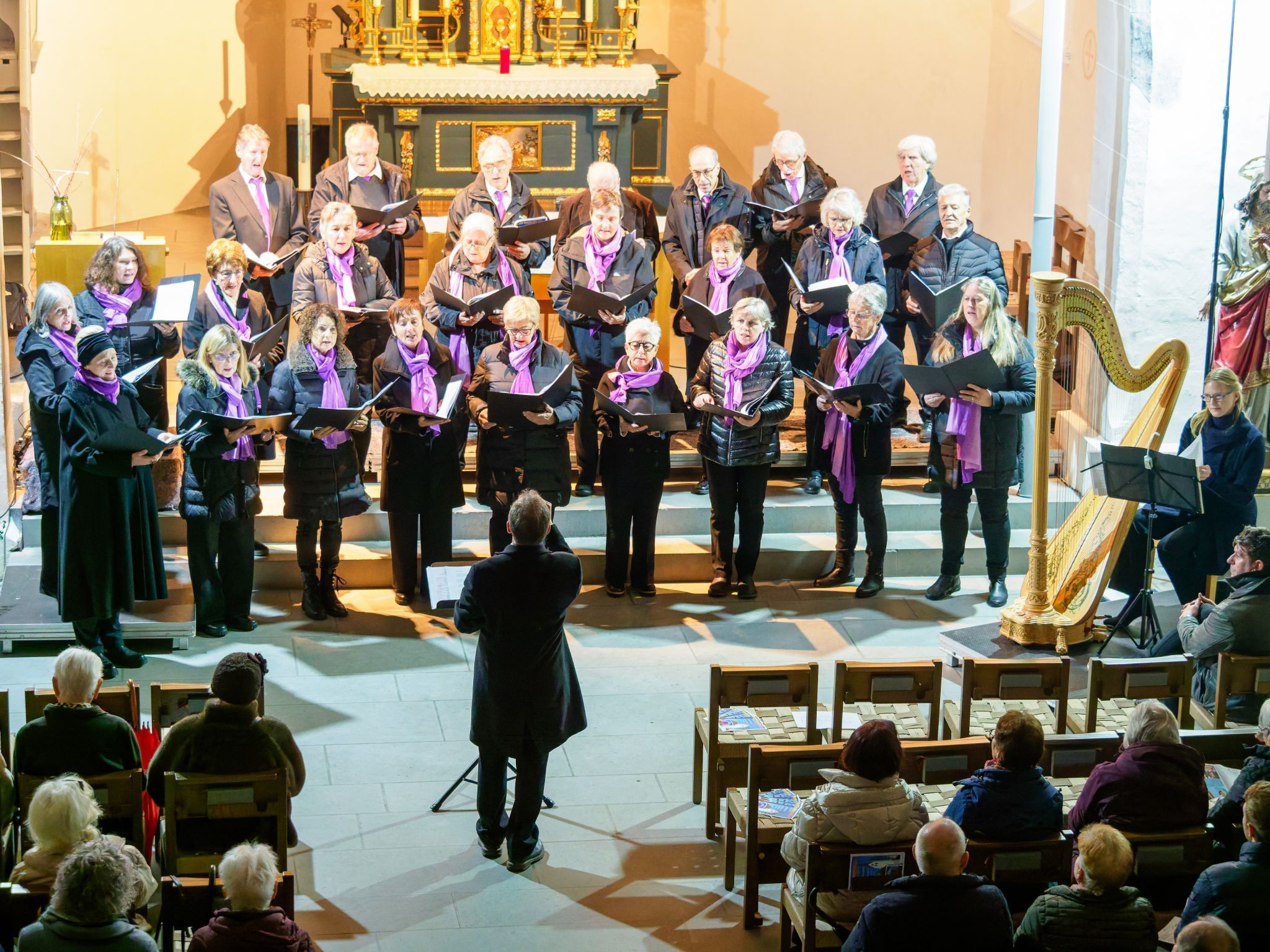 Gesangsverein Harmonie Götzis unter der Leitung von Thomas Thurnher