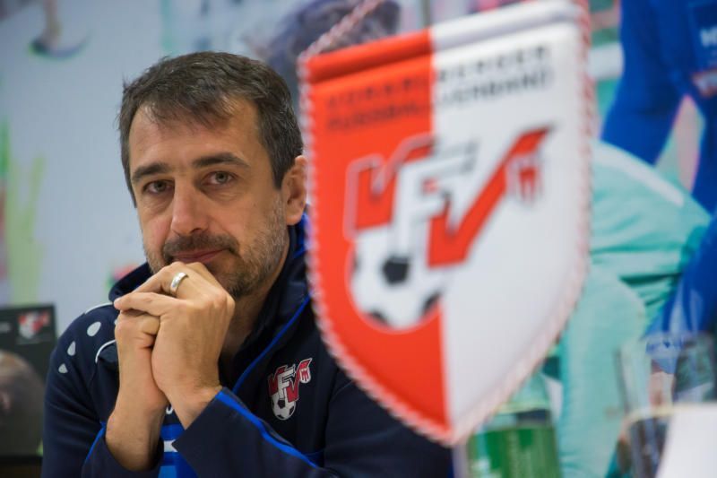 Akademie Leiter Didi Berchtold kann sich viele Talente künftig im Profifußball vorstellen. STEURER