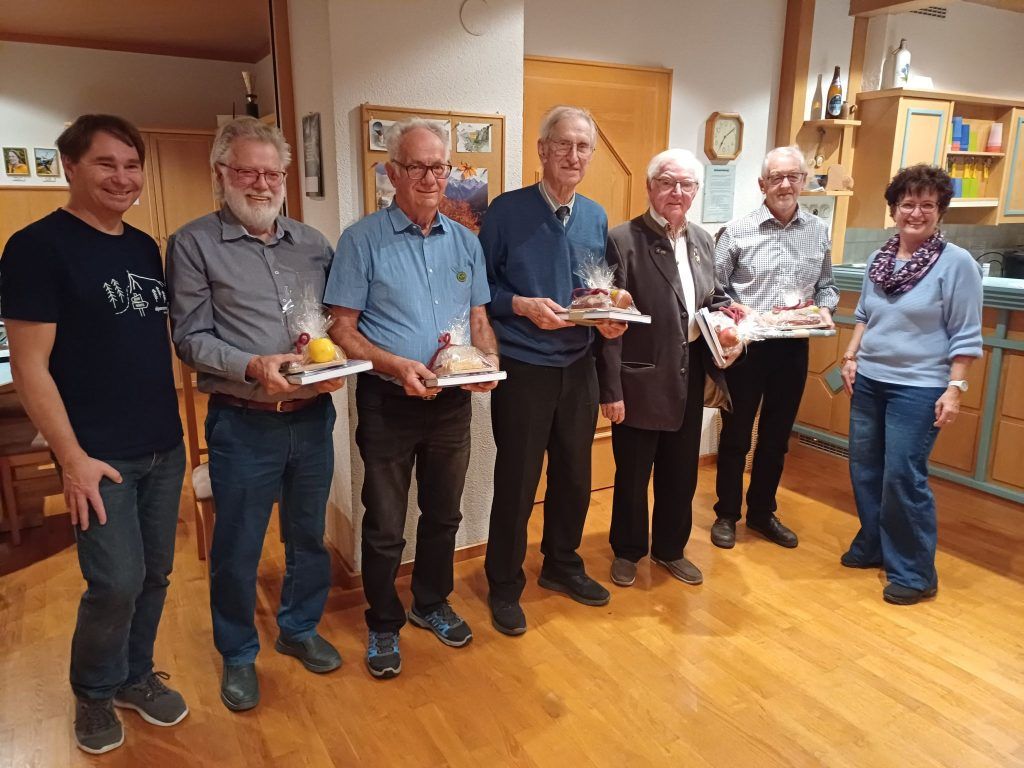 610 Jahre für den Alpenverein Rankweil: Treue Mitglieder geehrt