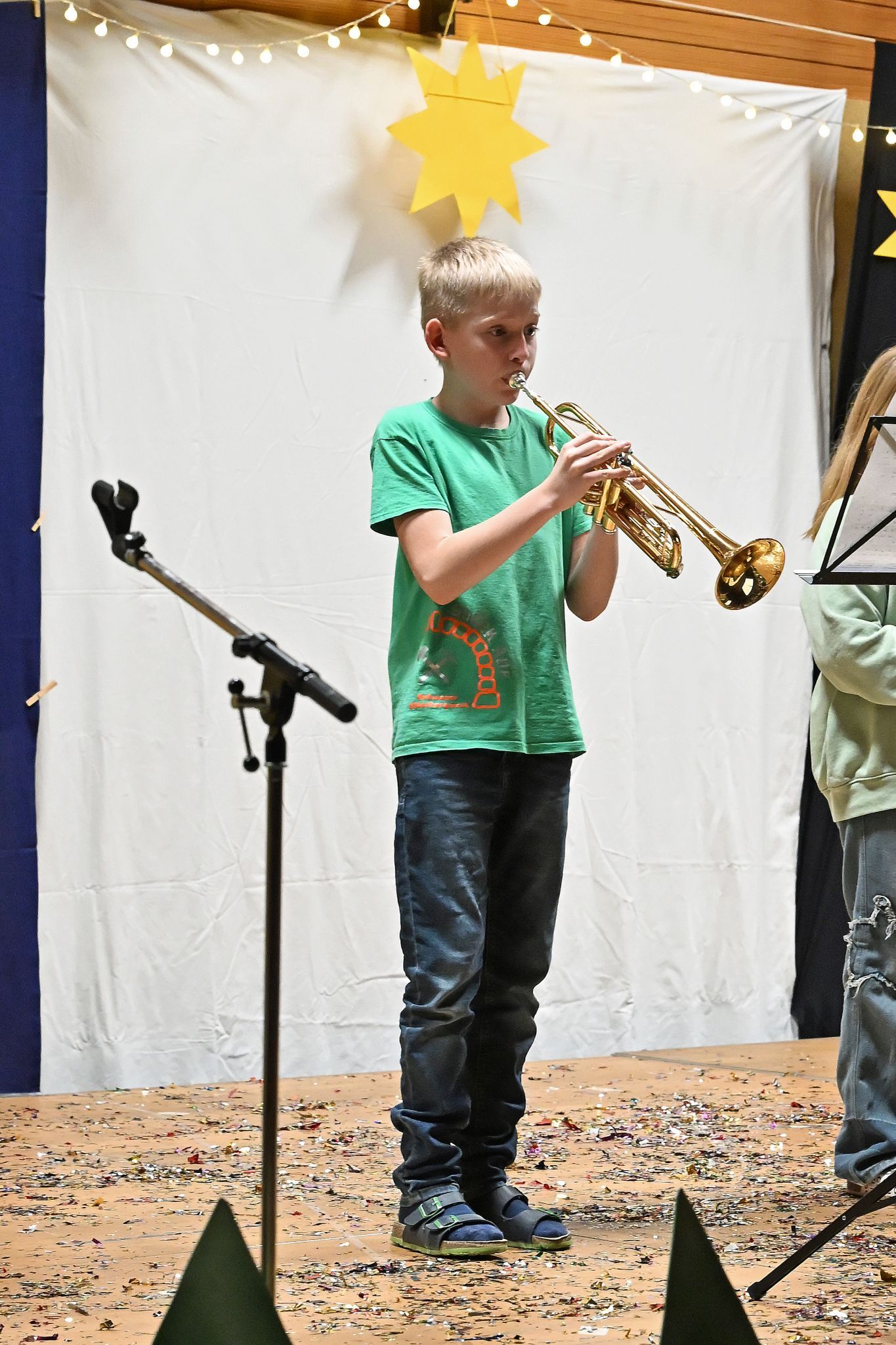 Auch die instrumentalen Beiträge standen im Zeichen des bevorstehenden Weihnachtsfests.