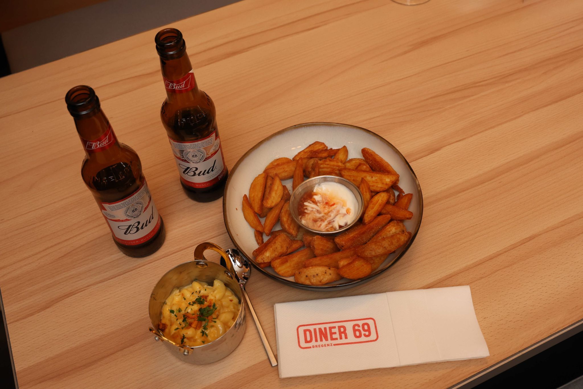 Ein kleiner Teil der servierten Speisen.