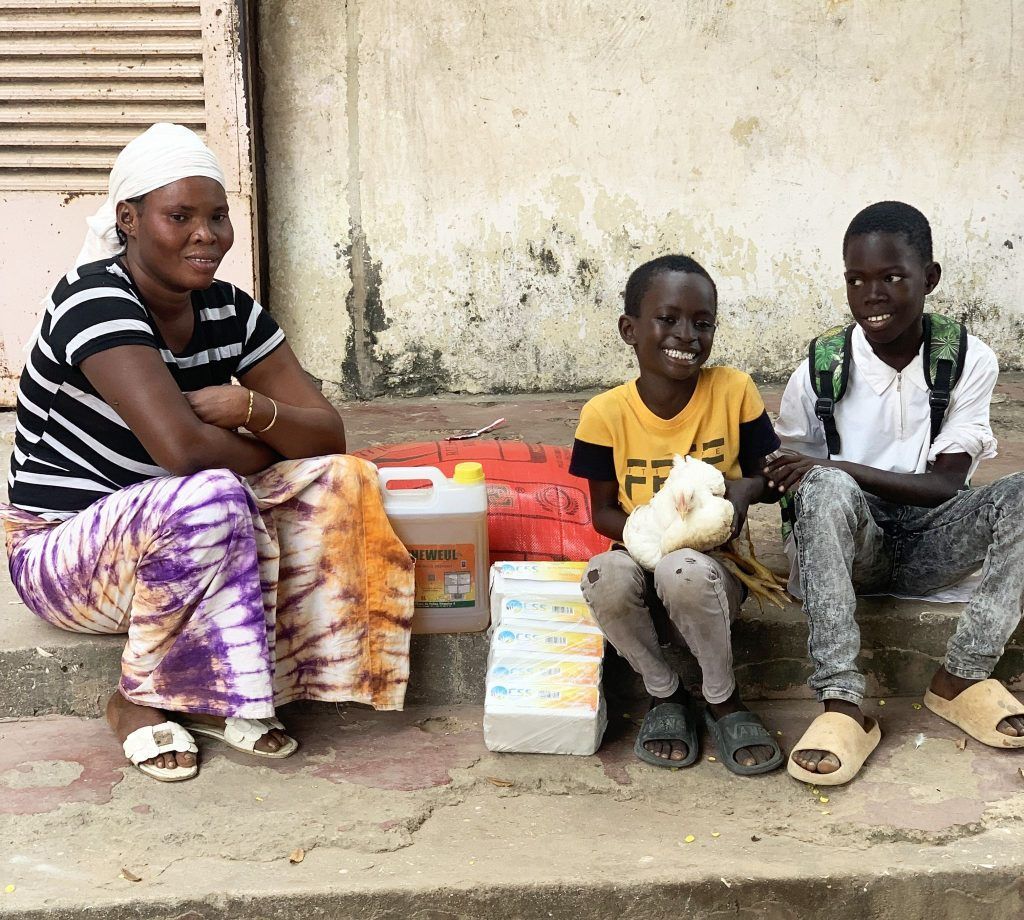 Ein Stück Weihnachten für Mballing