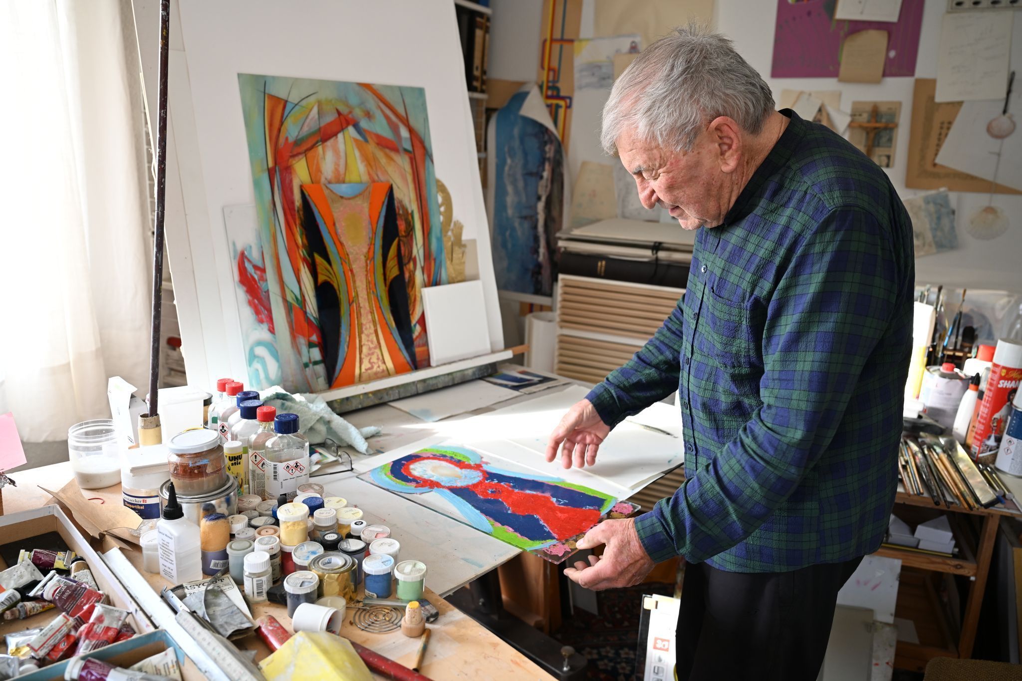 Viele Werke des Malers haben einen religiösen Bezug.