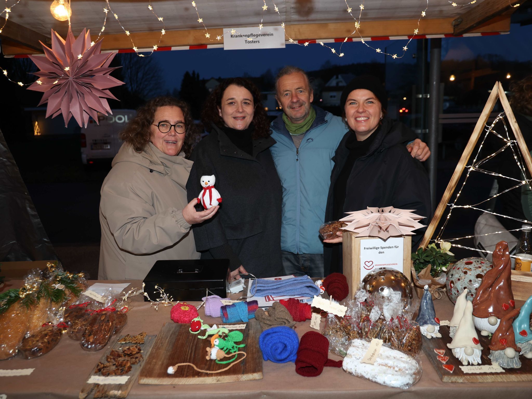 Annemarie, Katja, Dietmar und Stefanie.