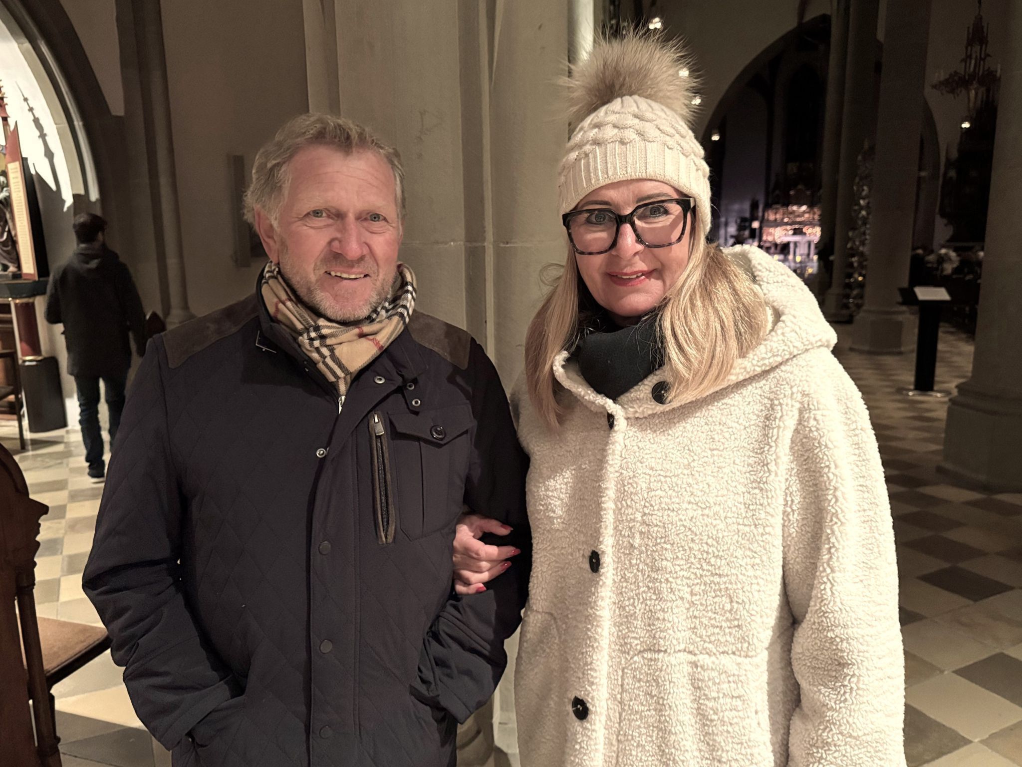 Gabriel Marte und Kirsten Steinborn.