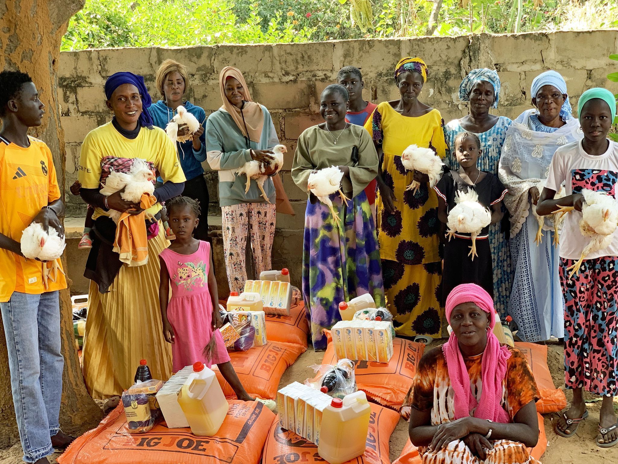 285 Familien im Senegal freuten sich über die Unterstützung aus Vorarlberg. @Verein