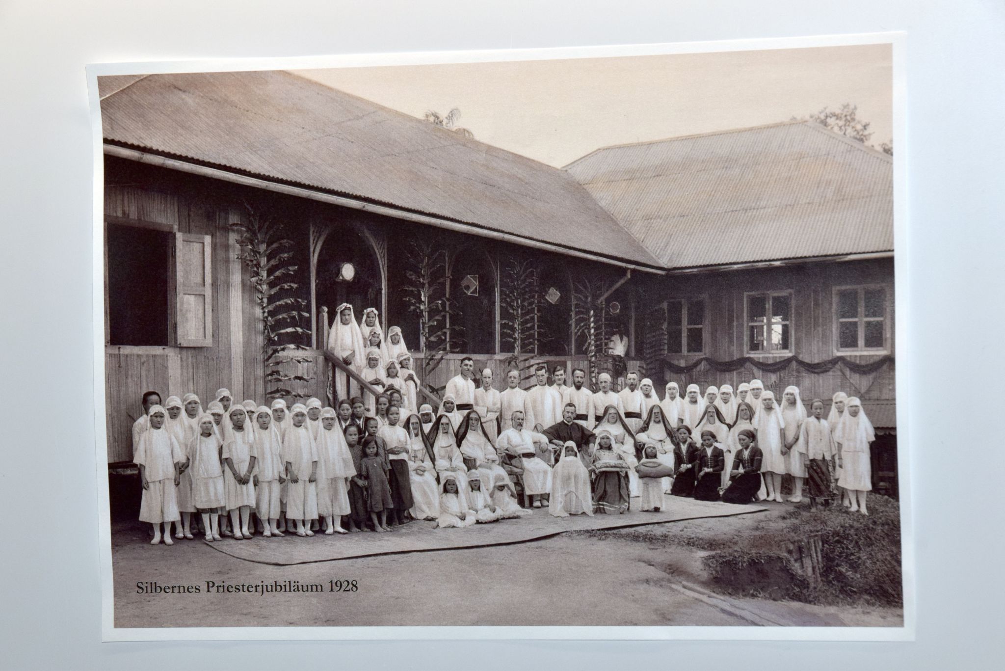 Silbernes Priesterjubiläum von Monsignore August Wachter im Jahr 1928.
