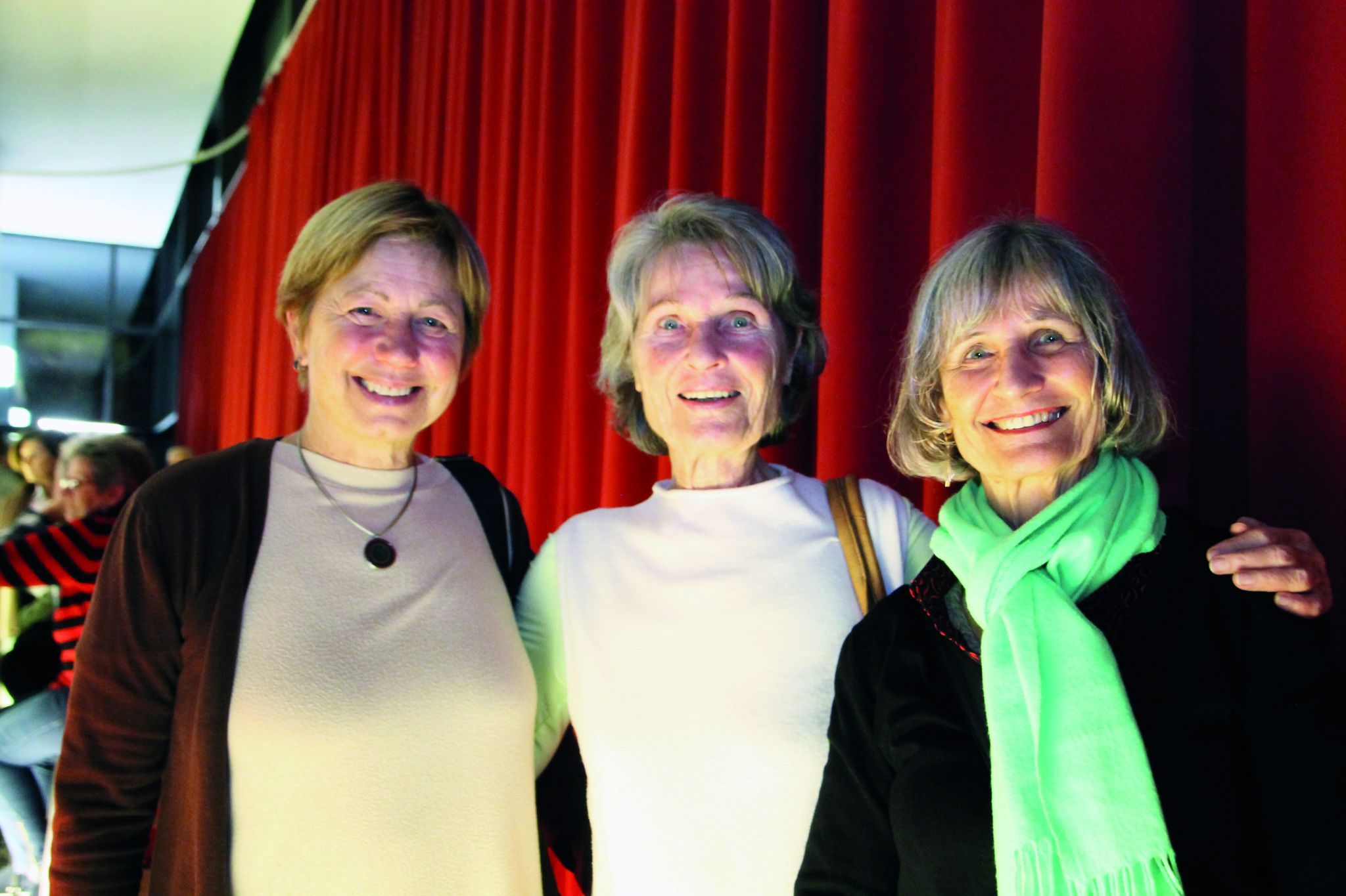 Die Gäste konnten dem Kabarett in der Realität viel abgewinnen