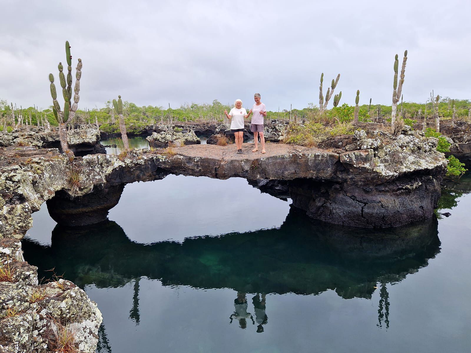 Auch privat ist Veronika Drexel weltweit unterwegs – hier auf den Galapagos-Inseln. @privat