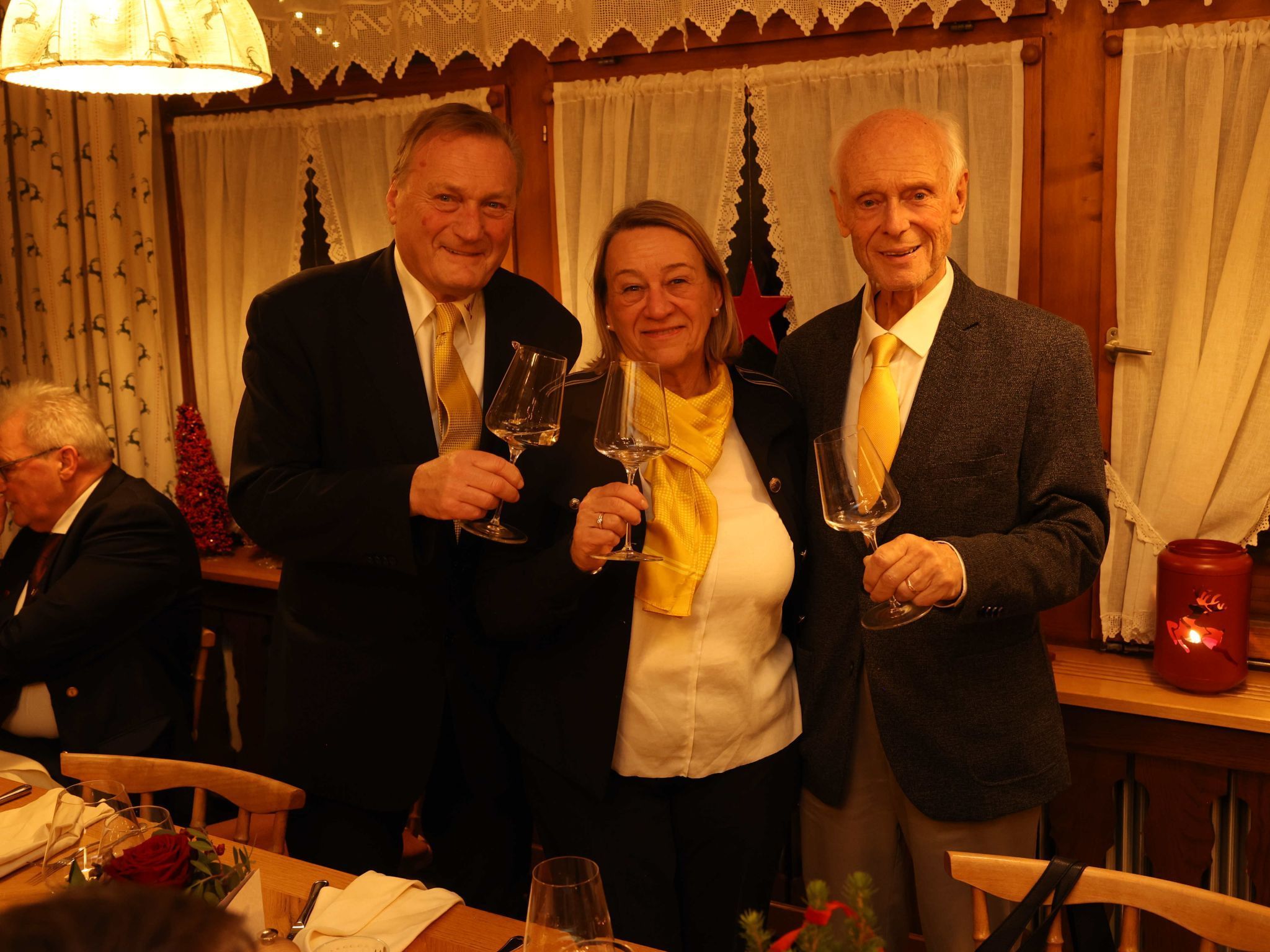 Martin Trifter, Ursula Schnell und Sigi Baier.