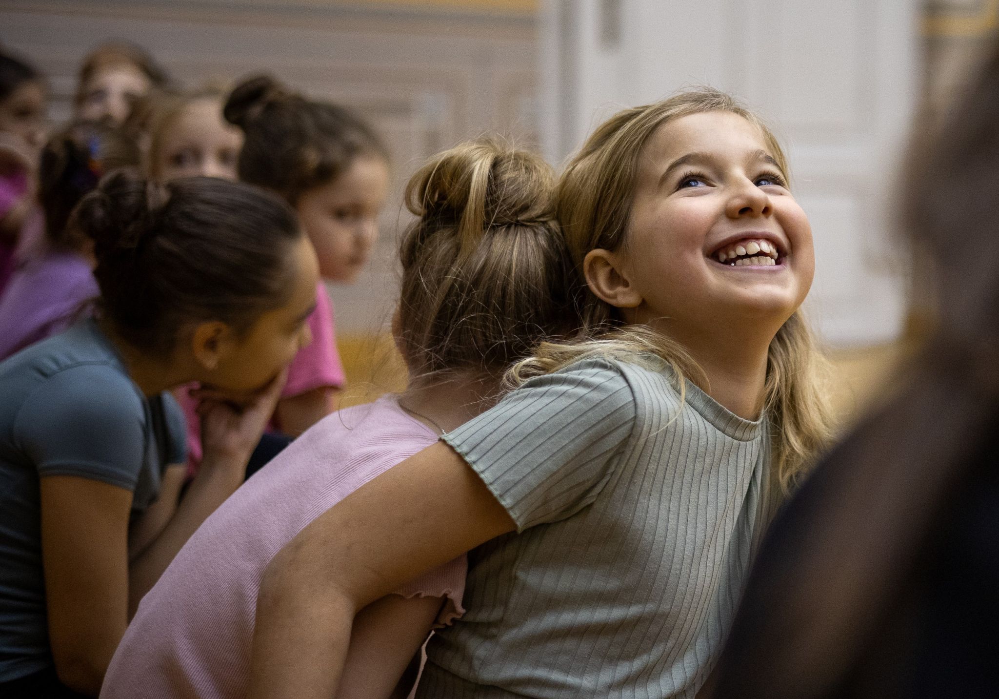 Die Freude der Kinder war wieder spürbar.