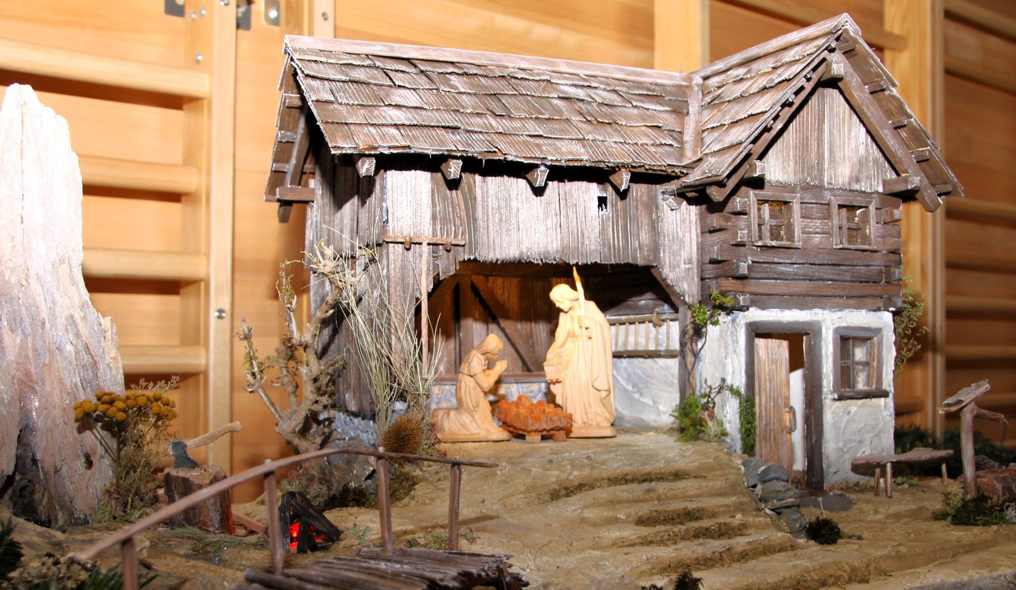 Die Vielfalt bei der Gestaltung der Krippen überzeugte am dritten Adventwochenende in Buch.