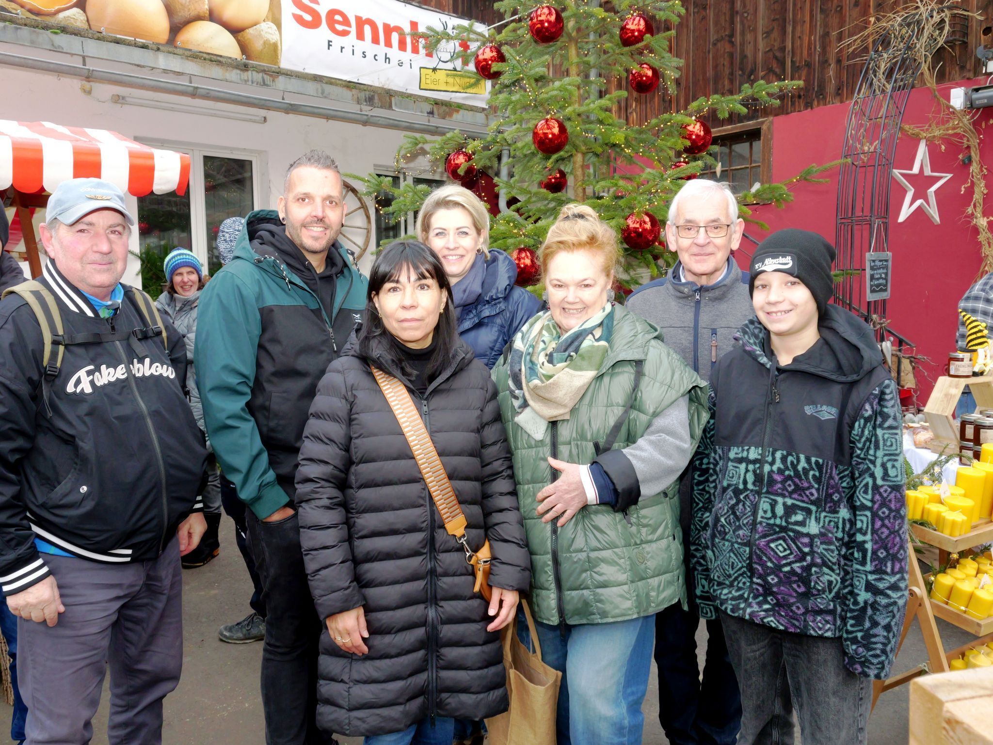 Johannes Alton, Julian Hosp, Stefan Hosp, Sabine Kasper, Carmen Grabher, Gabi Holzer und Quadro Ernst.