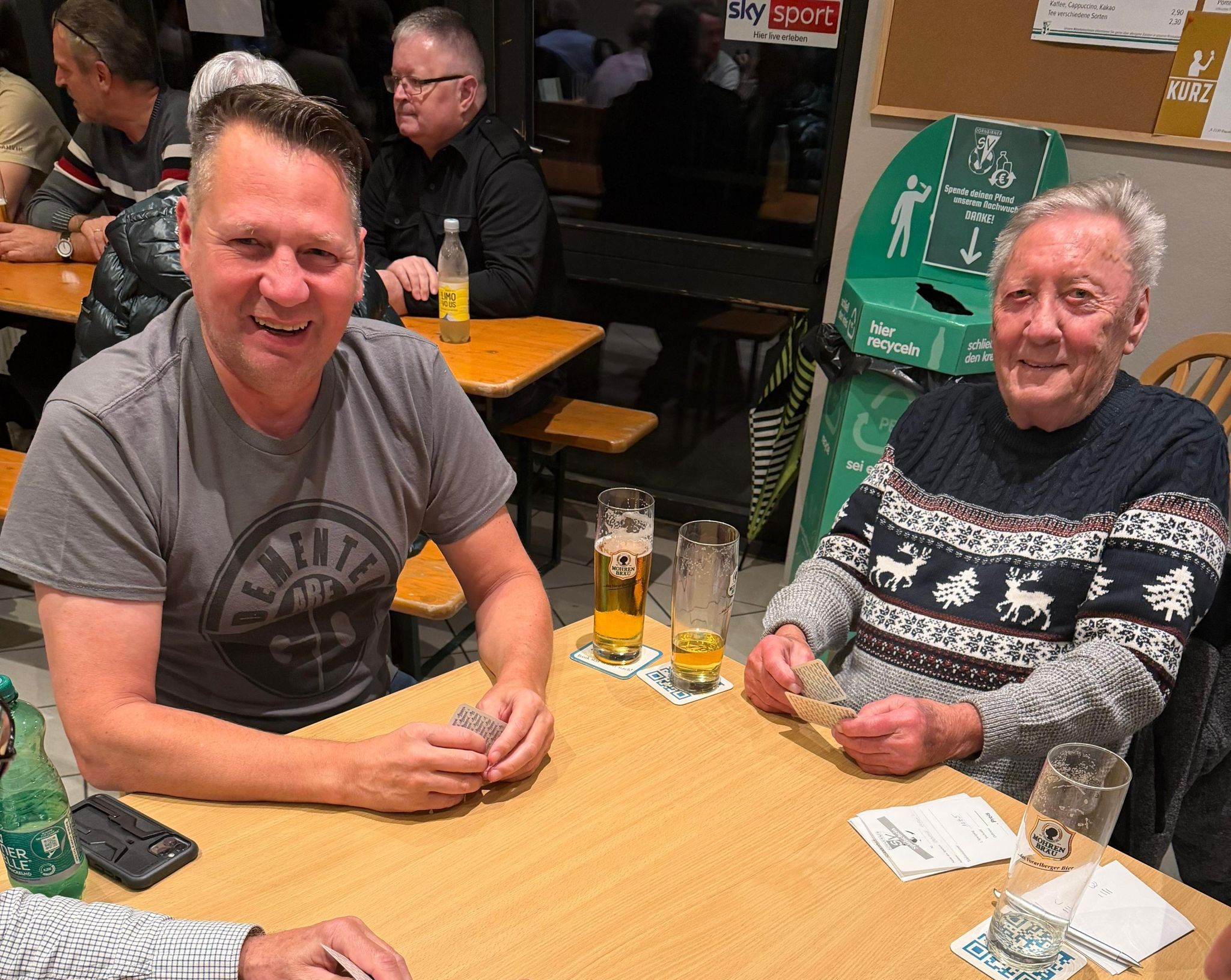 Zwei Tage lang hatten die Jasser das DSV-Clubheim beim traditionellen Preisjassen fest im Griff.