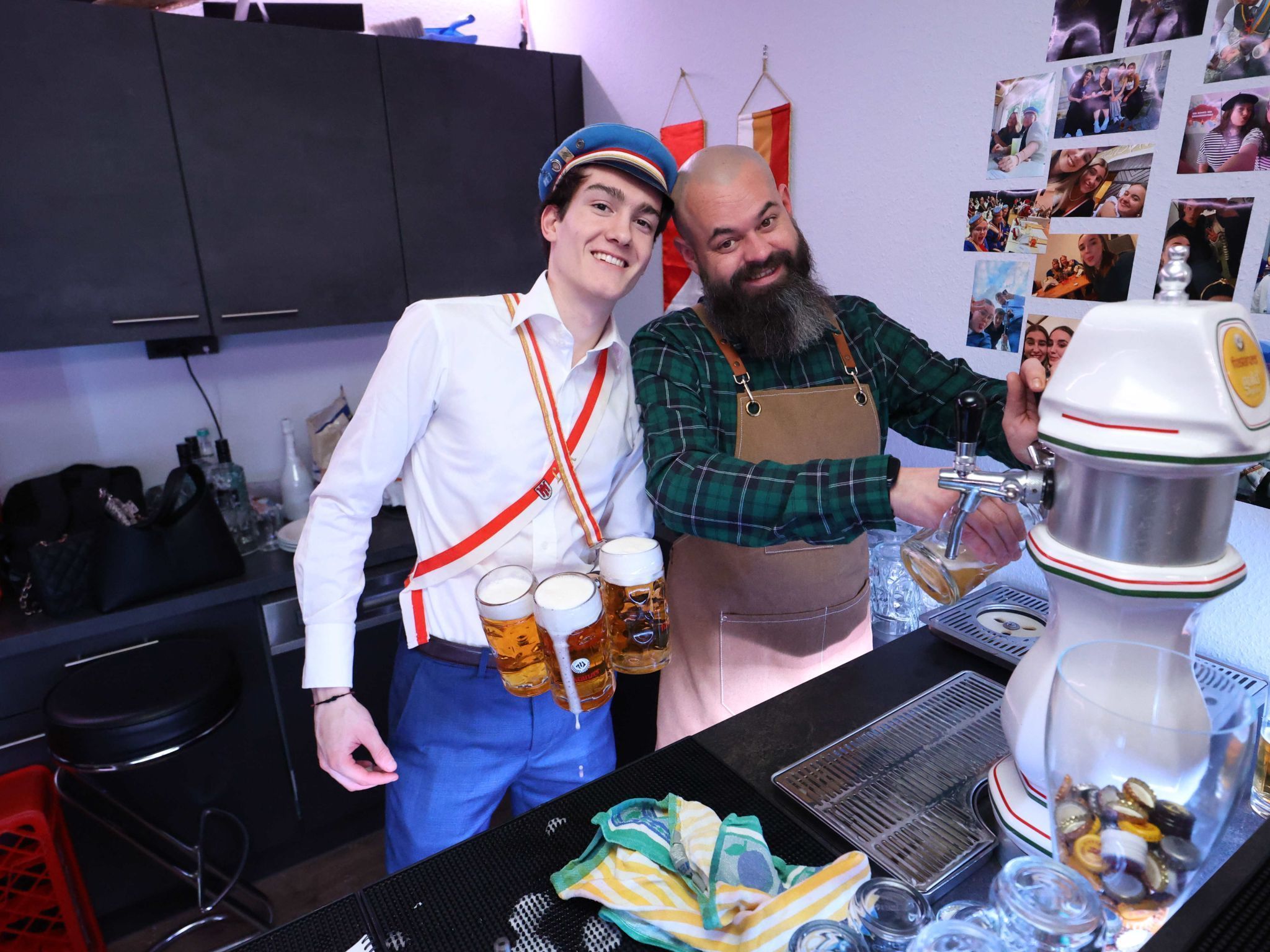 Jonas Prenn und Mathias Angerer. 