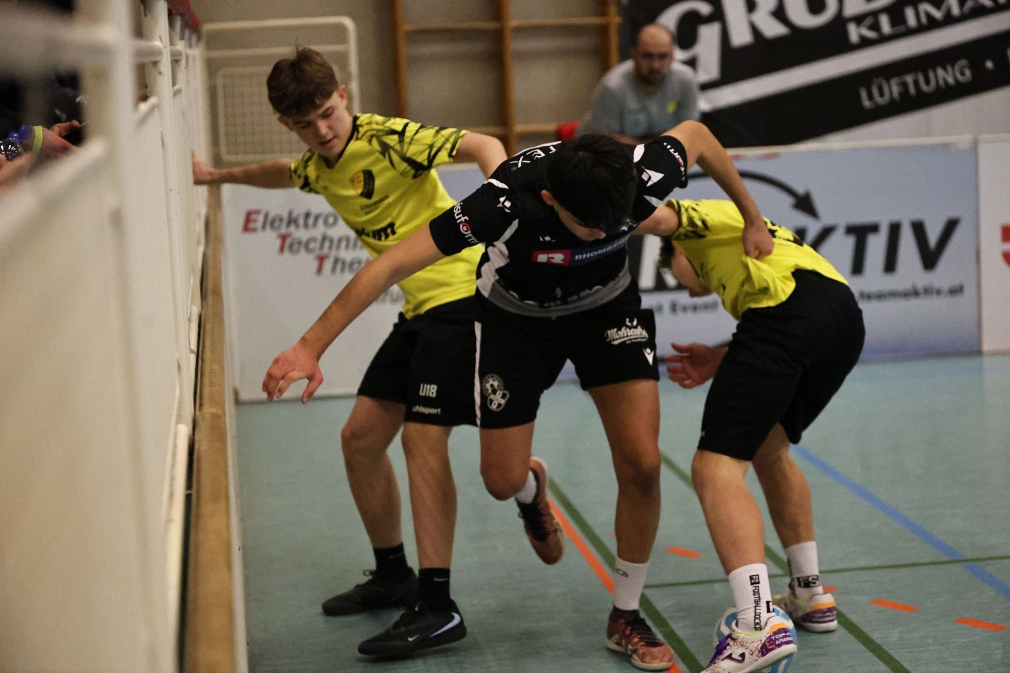 SW Bregenz Amateure steigt ins Masters auf.Szene Bregenz II gegen Höchst U-18.