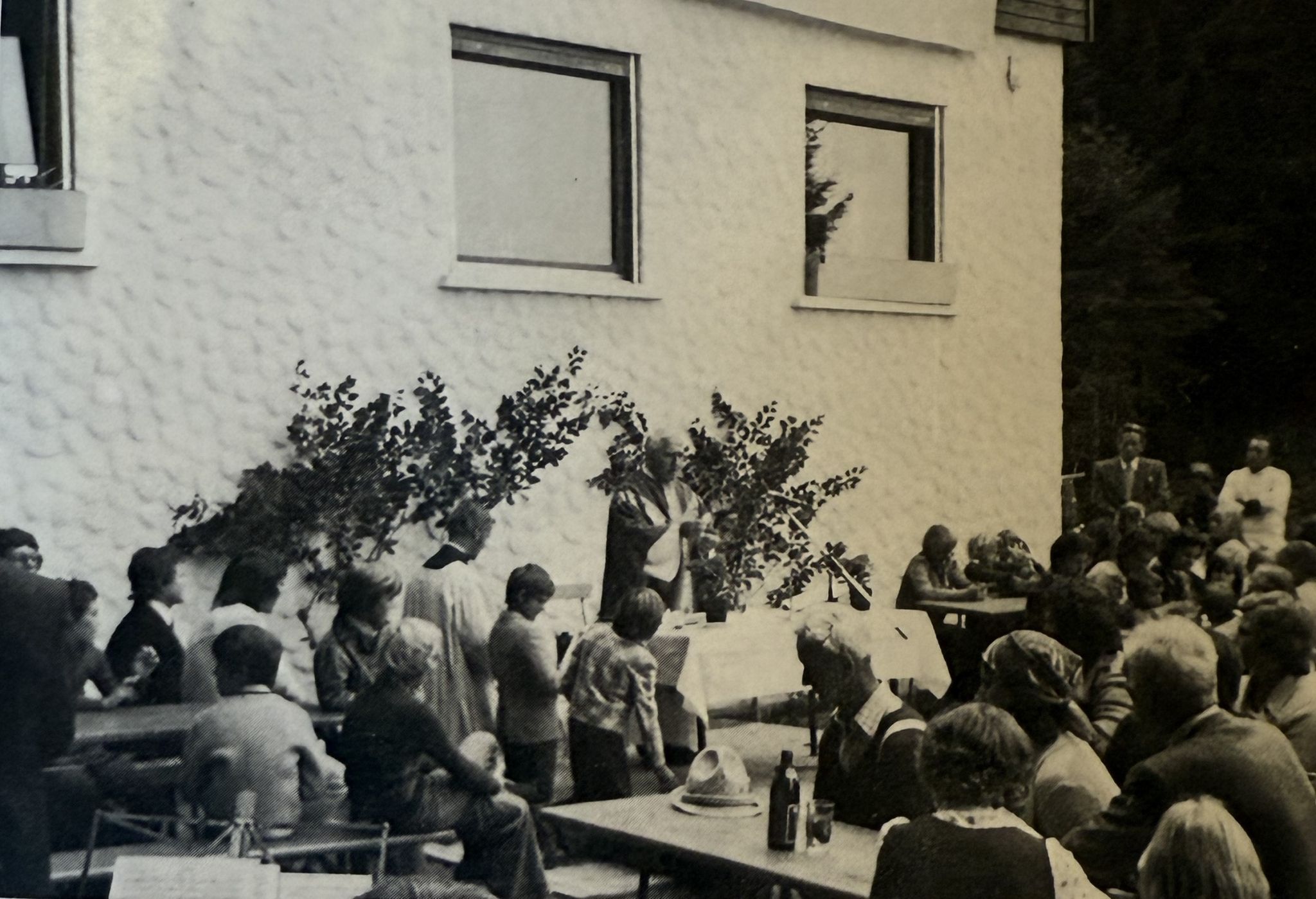 Einweihungsfest Sommer 1975 